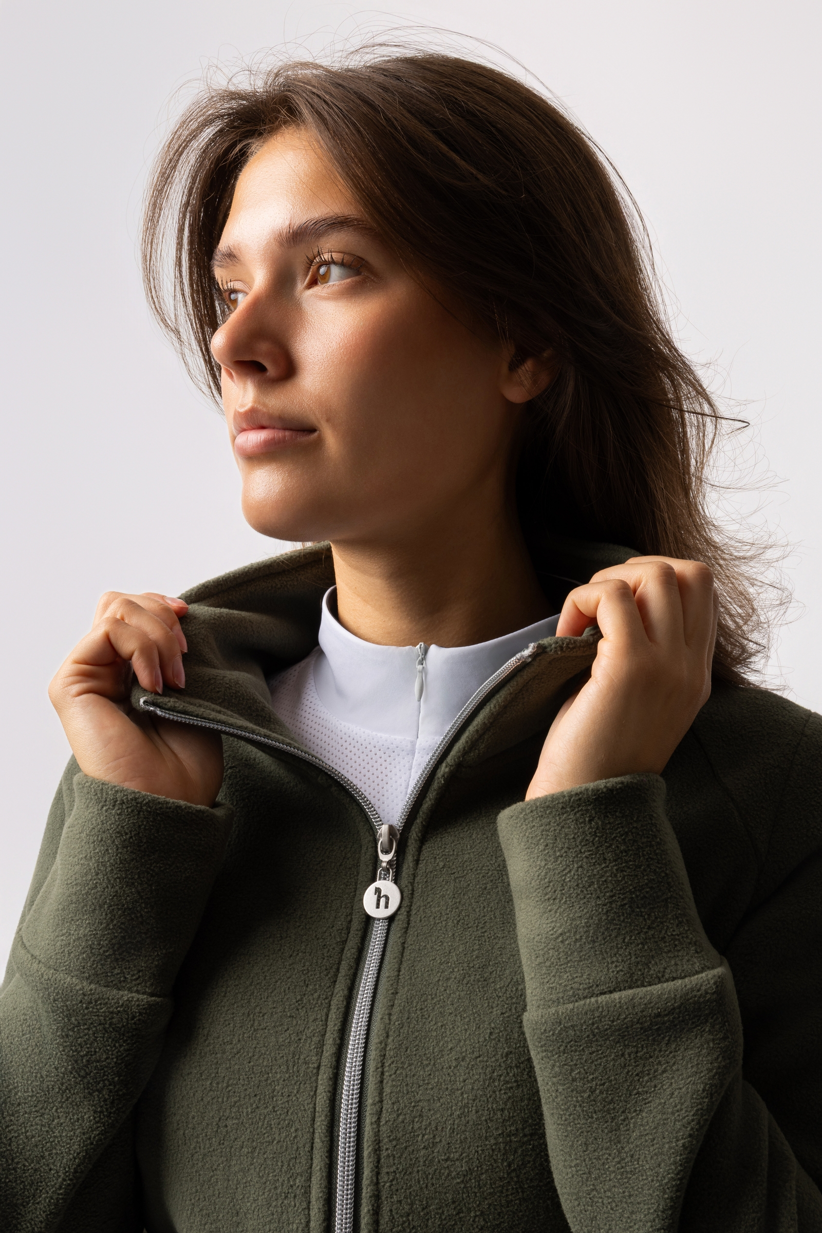 Veste d'&eacute;quitation polaire Horze Ellie, femme