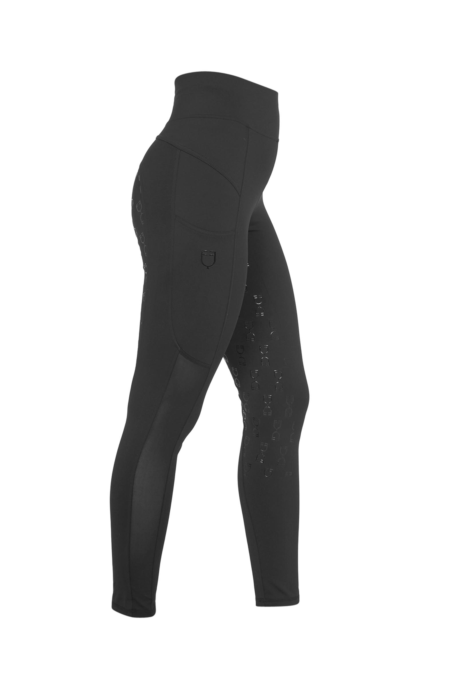 Equestro SS2026 Leggings d'&eacute;quitation micro mesh femme  