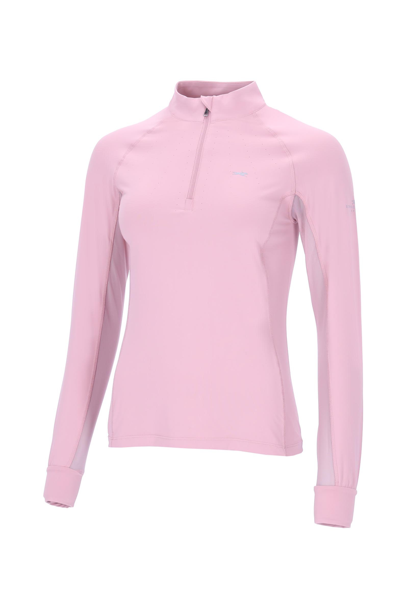 Powder Pink Schockem&ouml;hle Sports Angie Style t-shirt d&rsquo;entra&icirc;nement femme manches longues