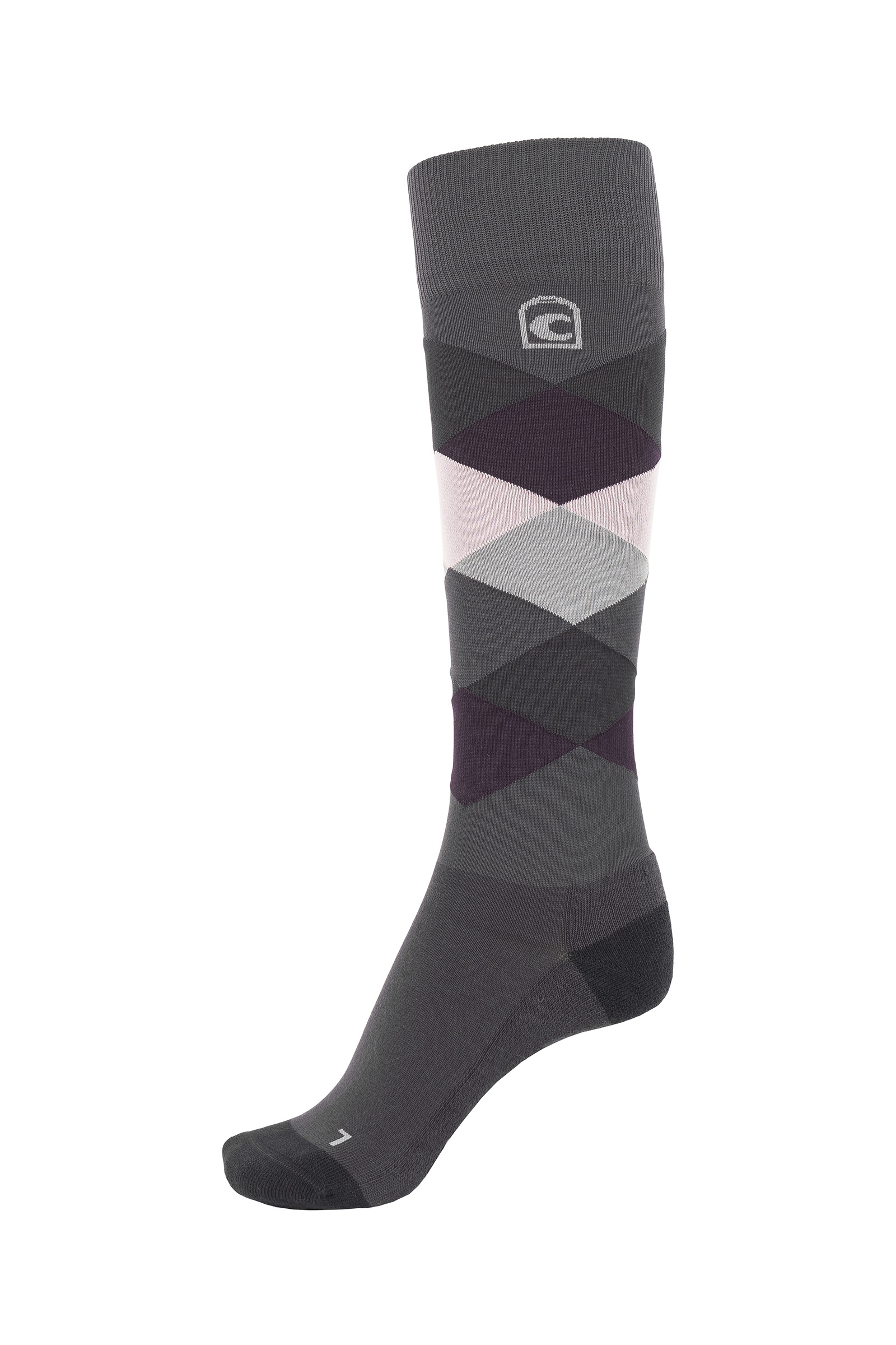 Graphite Dark grey Chaussettes Cavallo CavalSydney