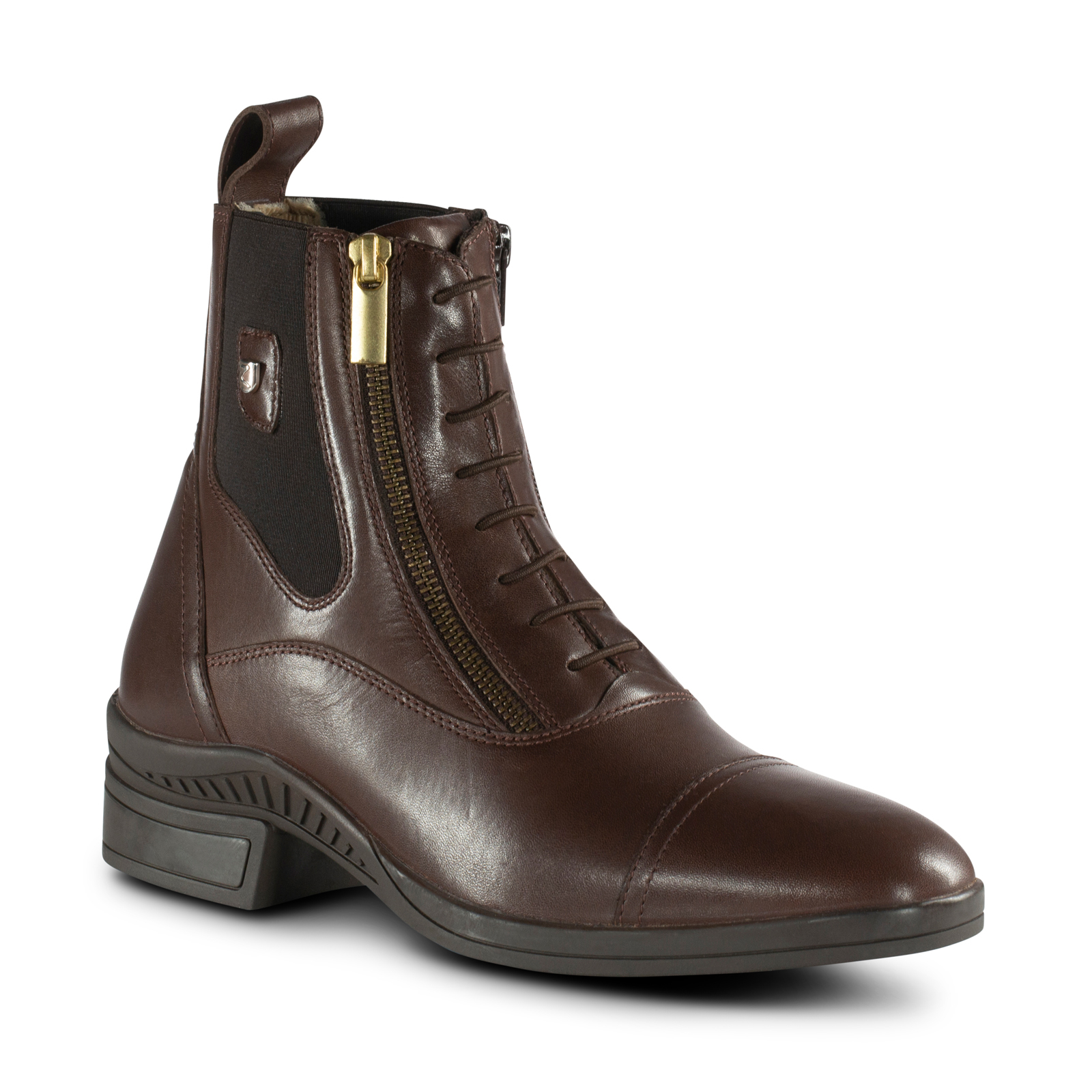 Marron Bottines cuir Jodhpur Horze Highgate Paddock, femme