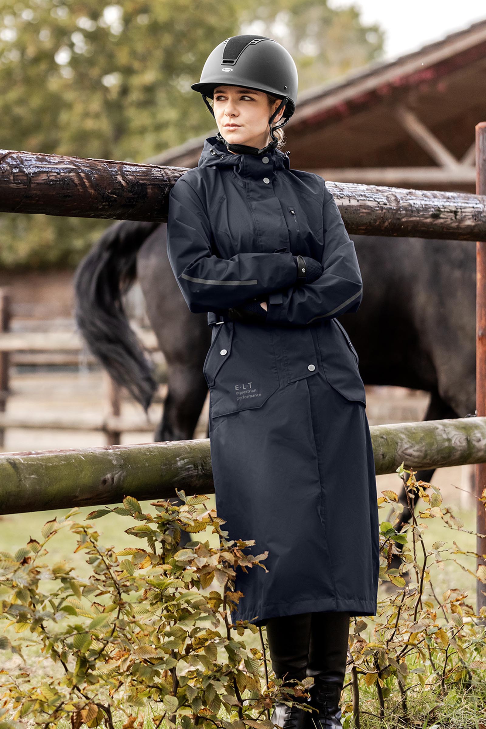 ELT Fehmarn Manteau de pluie d'équitation pour femmes