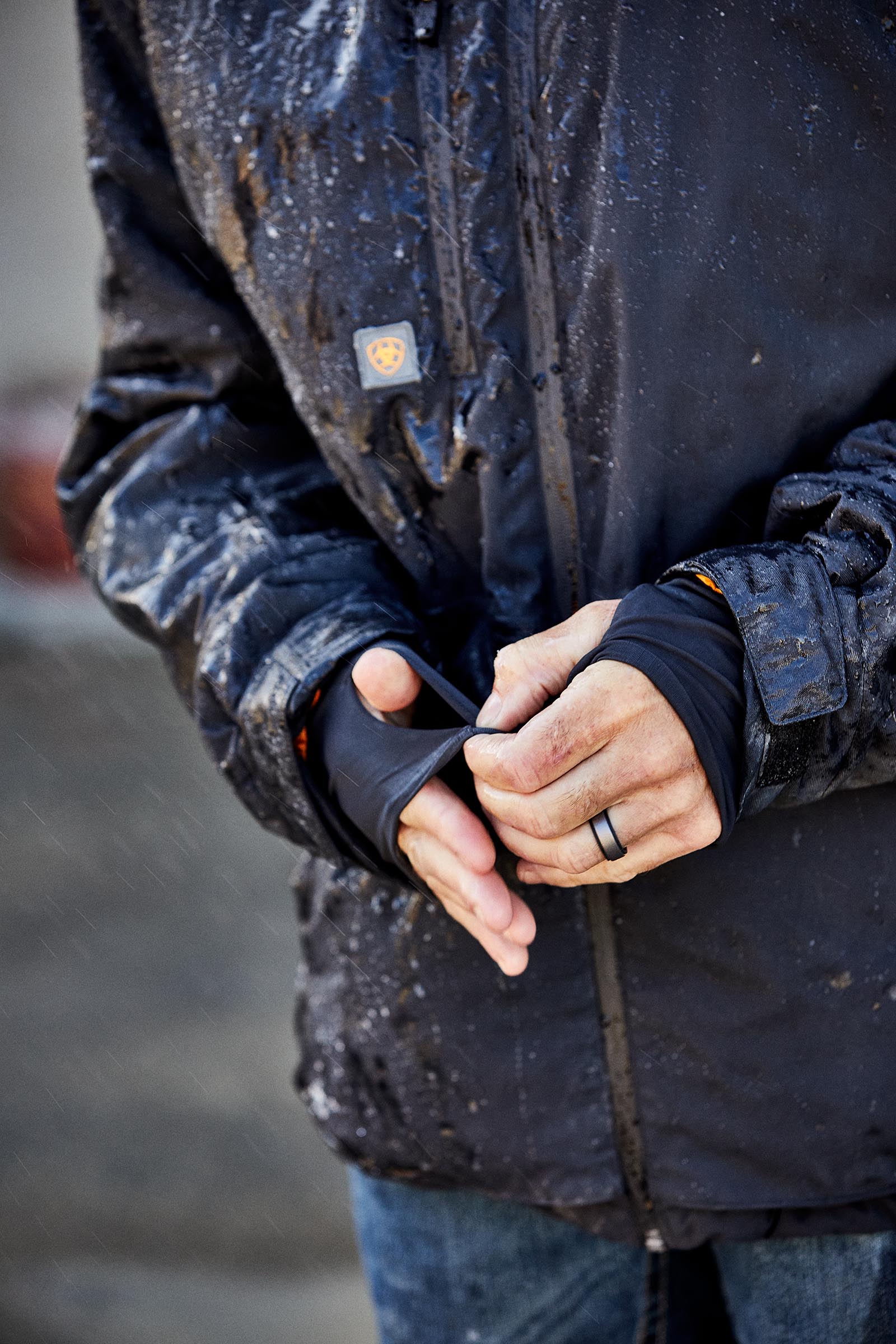 Ariat Rebar Storm Fighter 2.0 Veste imperm&eacute;able homme