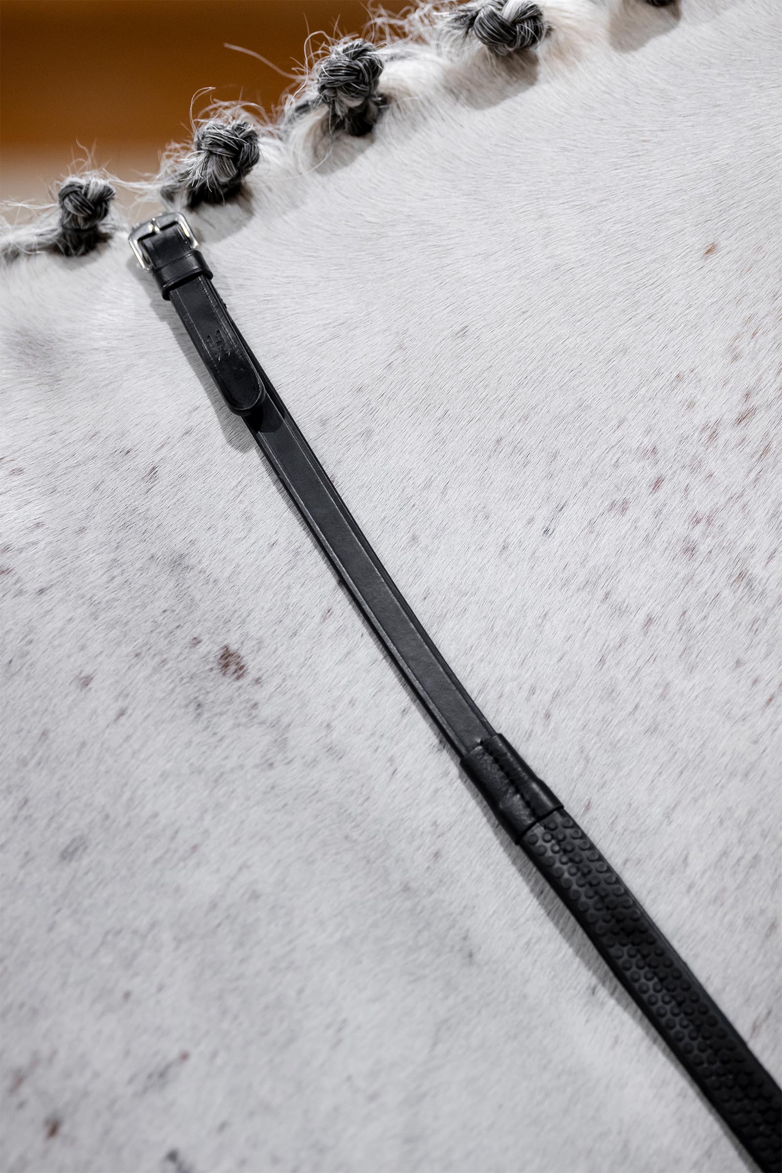 Horseware r&ecirc;nes en caoutchouc antid&eacute;rapant