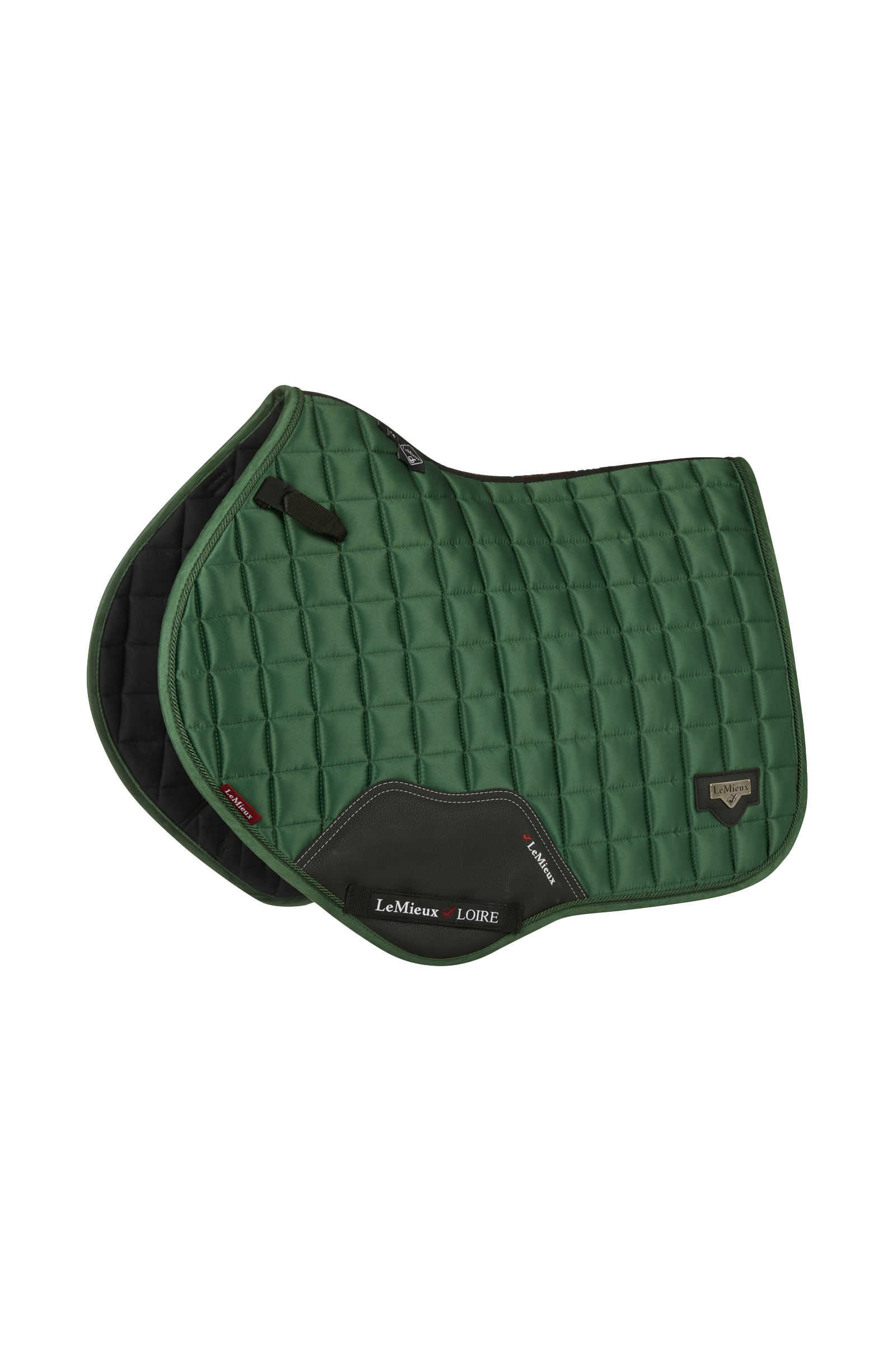 Hunter Green LeMieux Loire Classic Close Contact tapis de selle saut d&rsquo;obstacles