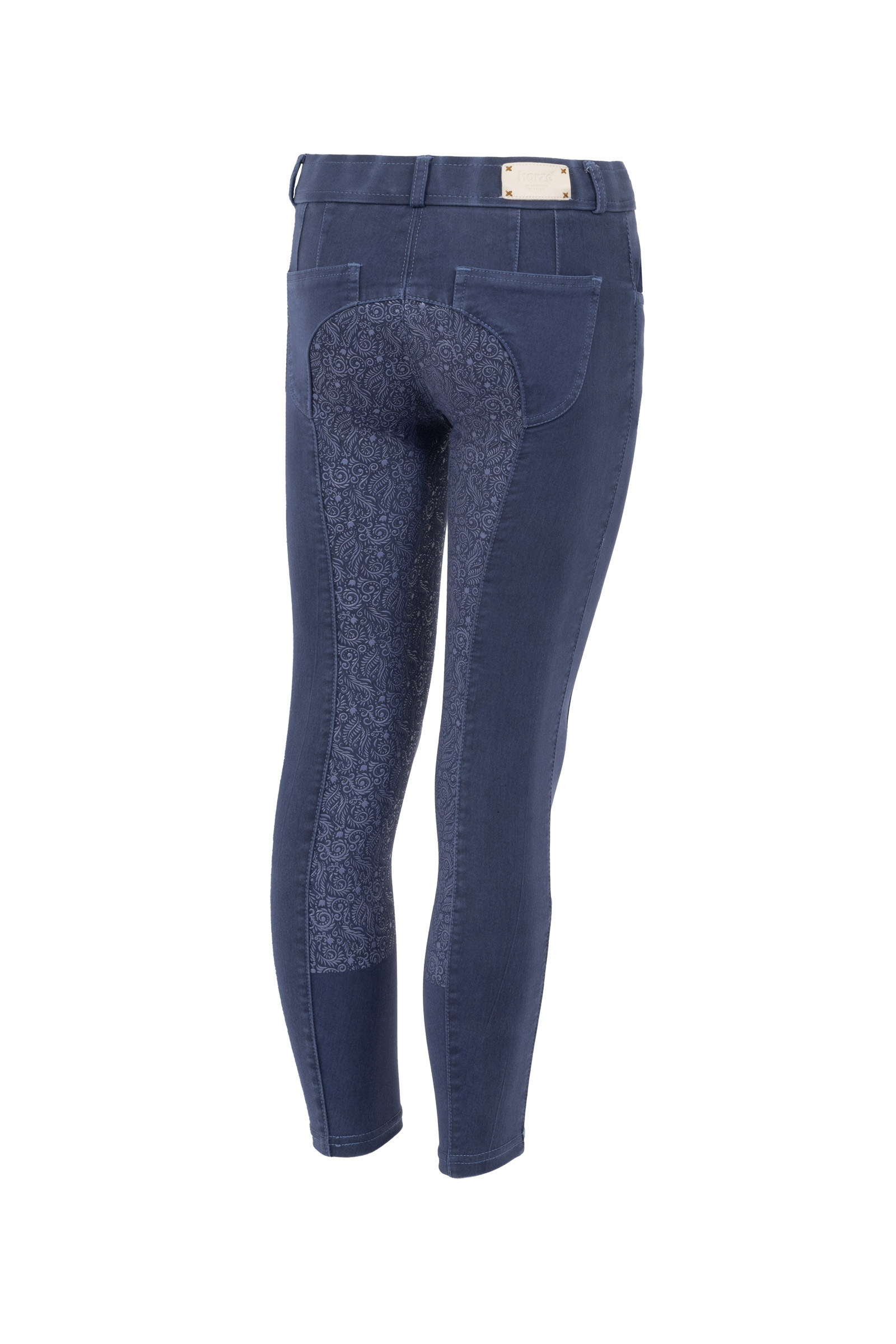 Pantalon d'équitation fond intégral grip Horze Suki, enfant