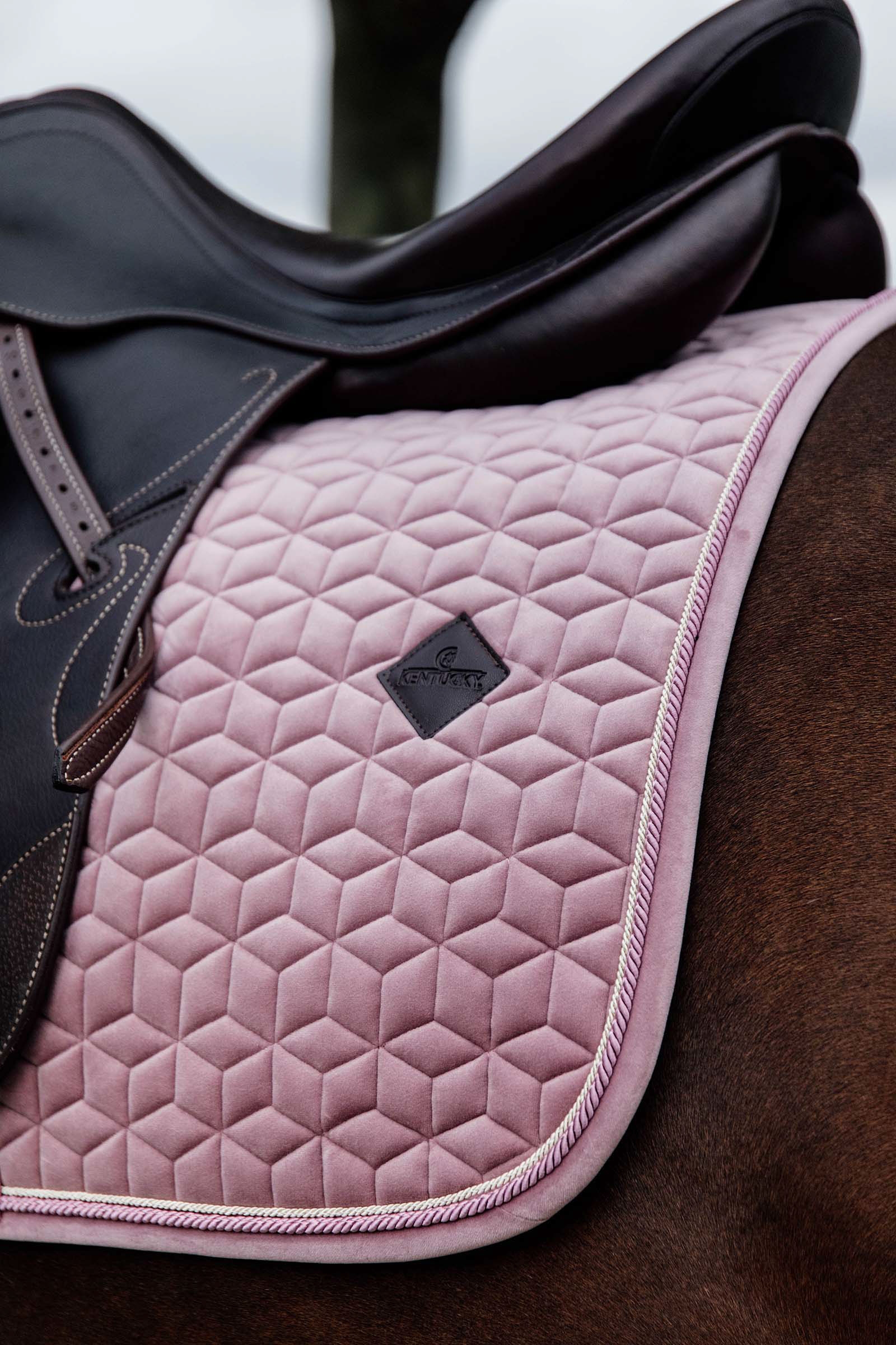Kentucky Horsewear Velvet Tapis de selle dressage