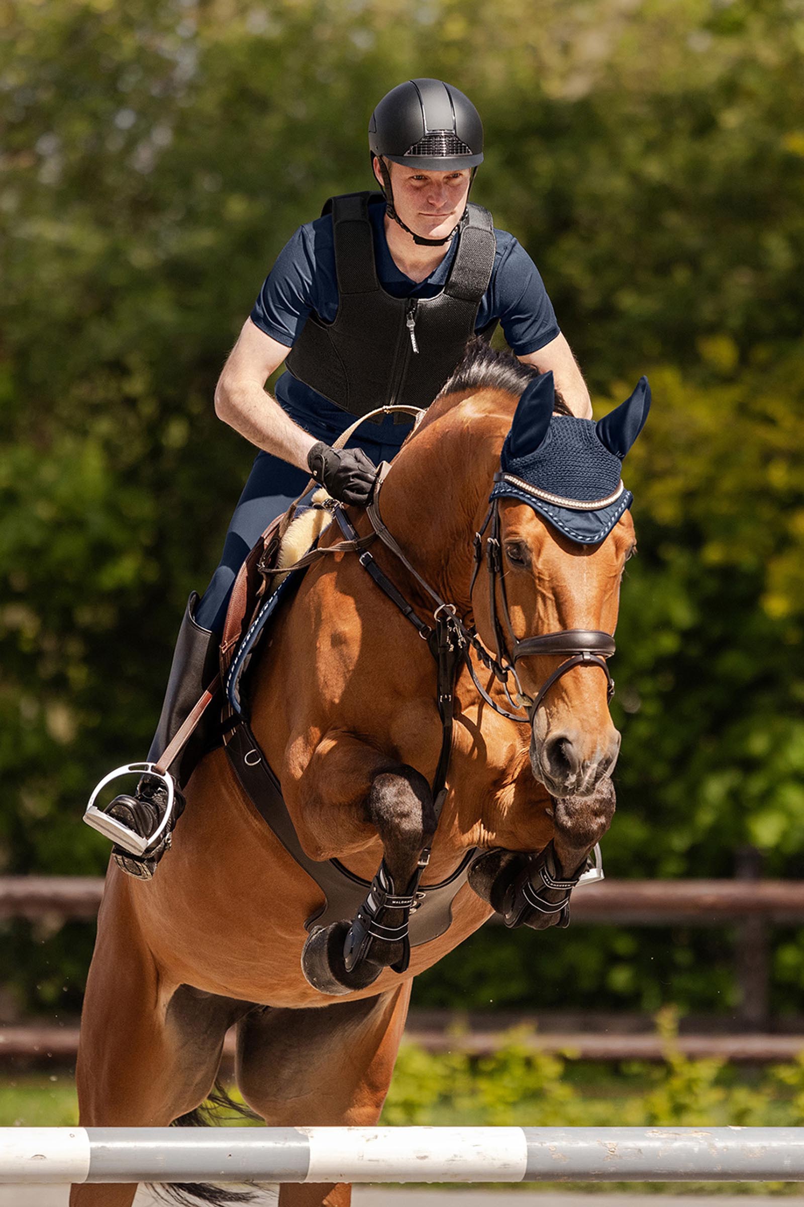 SWING H24 Chrome casque d'&eacute;quitation