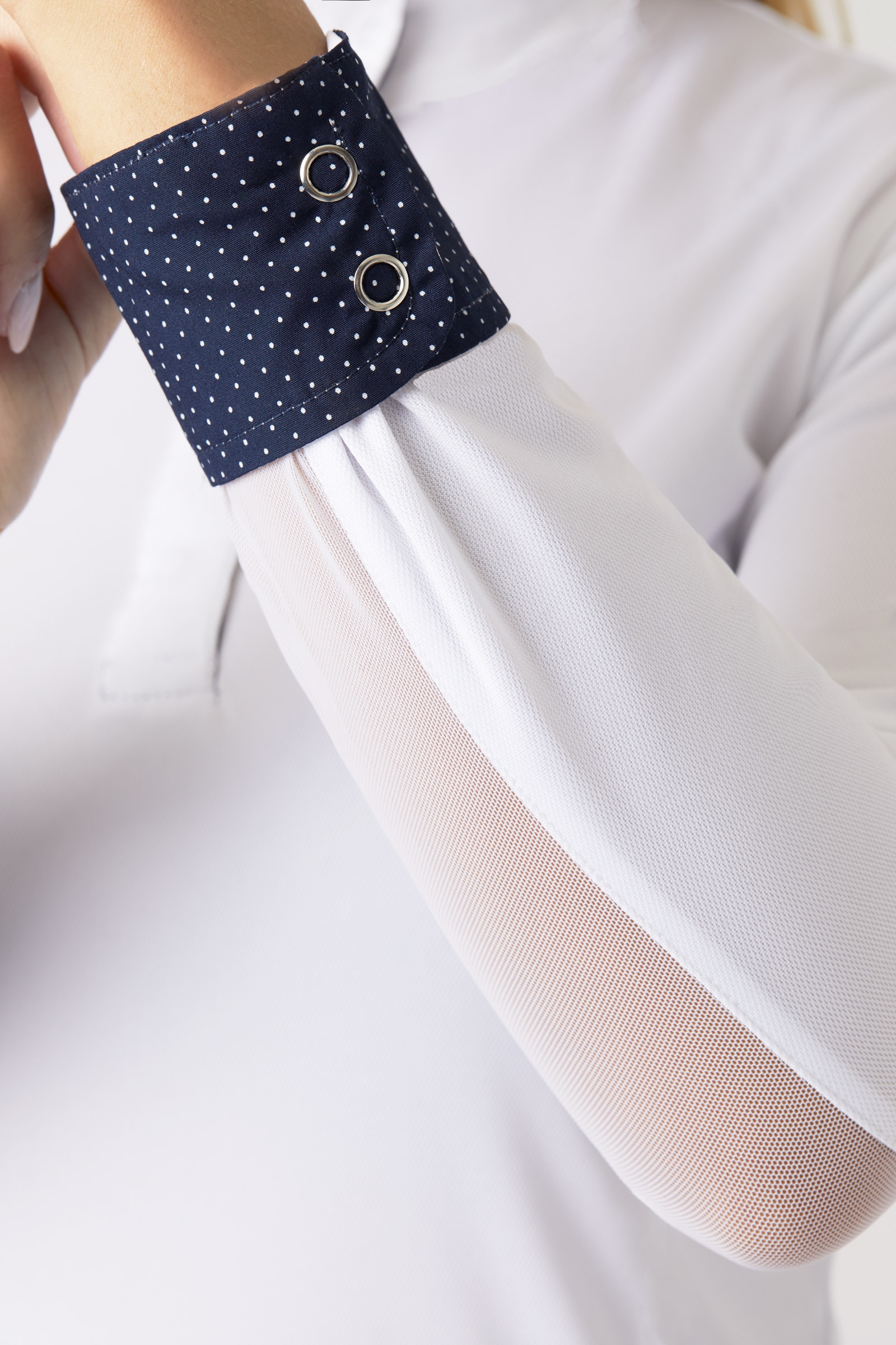 Horze Blaire chemise de concours fonctionnelle femme &agrave; manches longues