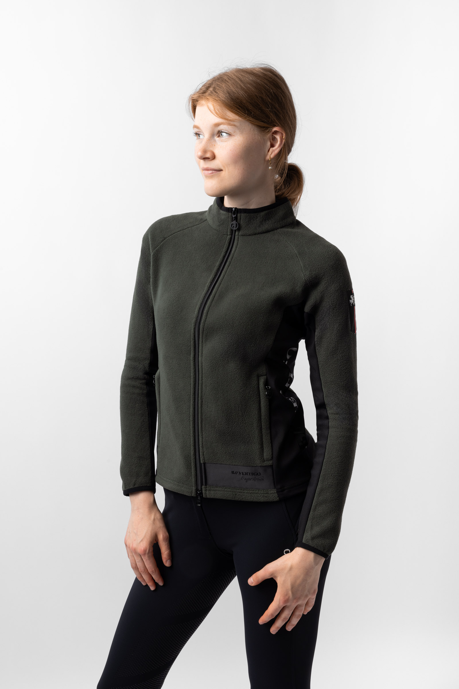 Veste d'&eacute;quitation en polaire stretch B Vertigo Cleo pour femme