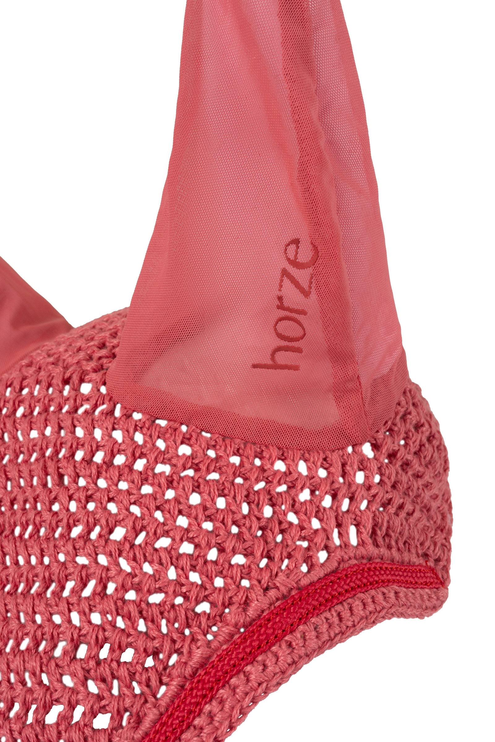 Bonnet anti-mouches Horze Rose Tonique