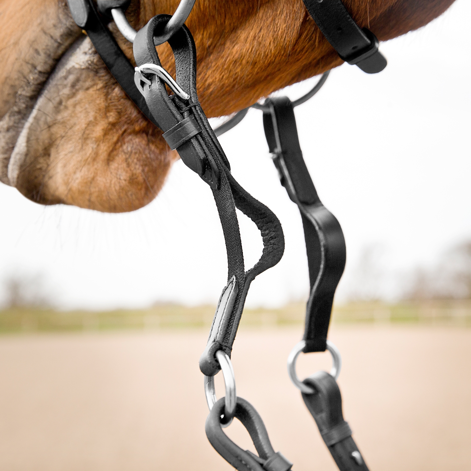 Extensions de rênes spéciales "mains dures" Horze
