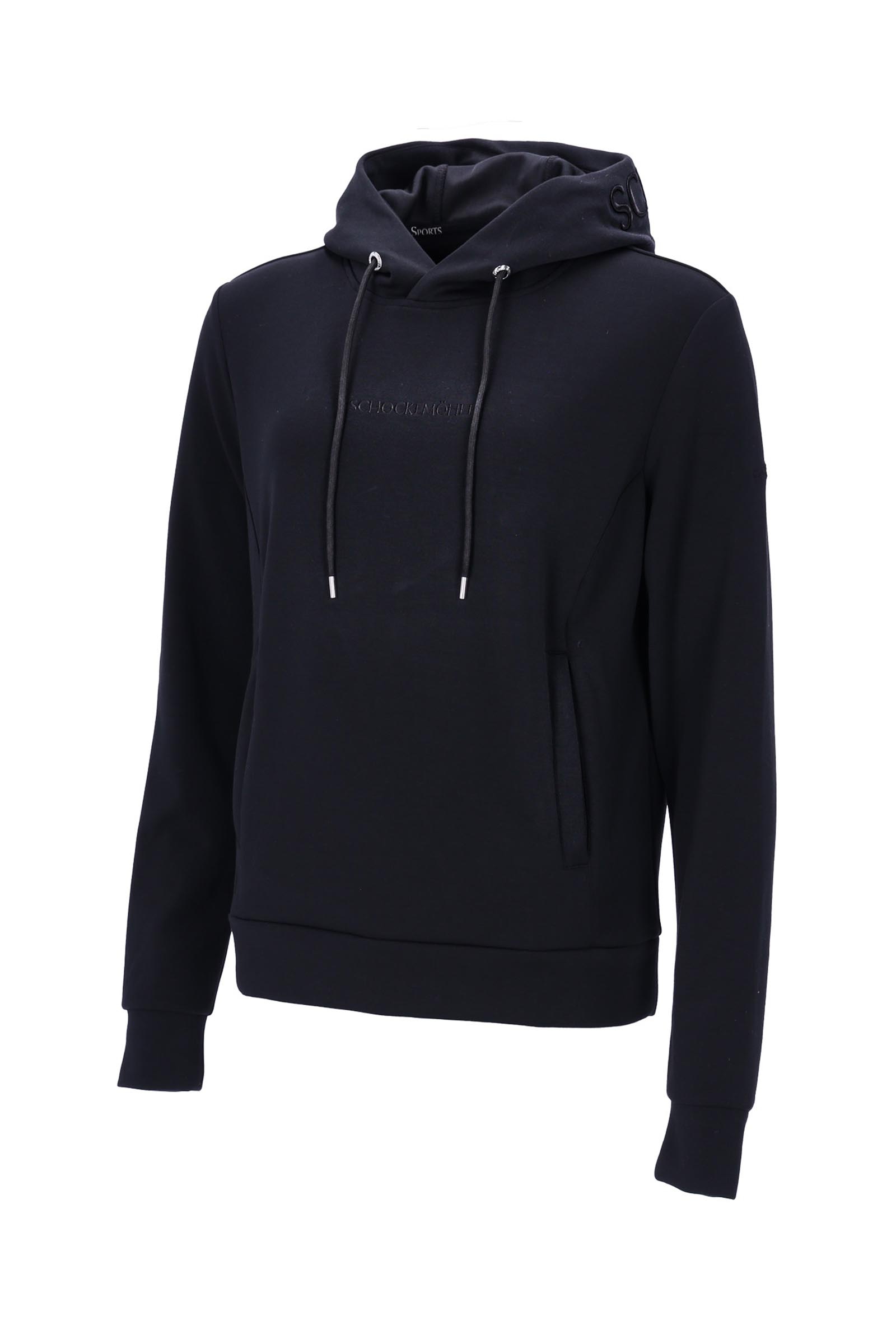 Black Schockem&ouml;hle Sports Cilia Style sweat &agrave; capuche sportif femme