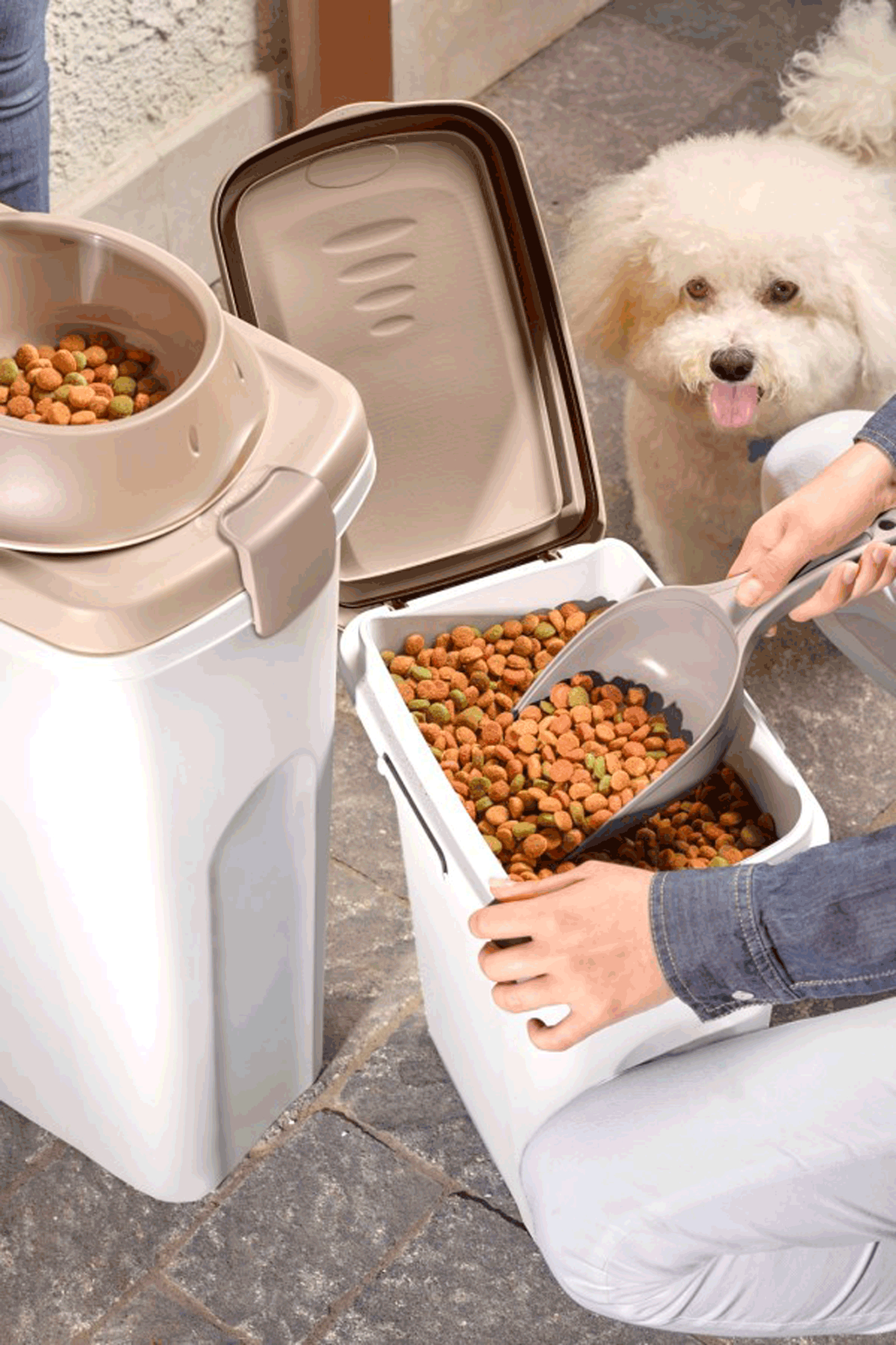 Conteneur &agrave; aliments Kerbl, 15 L