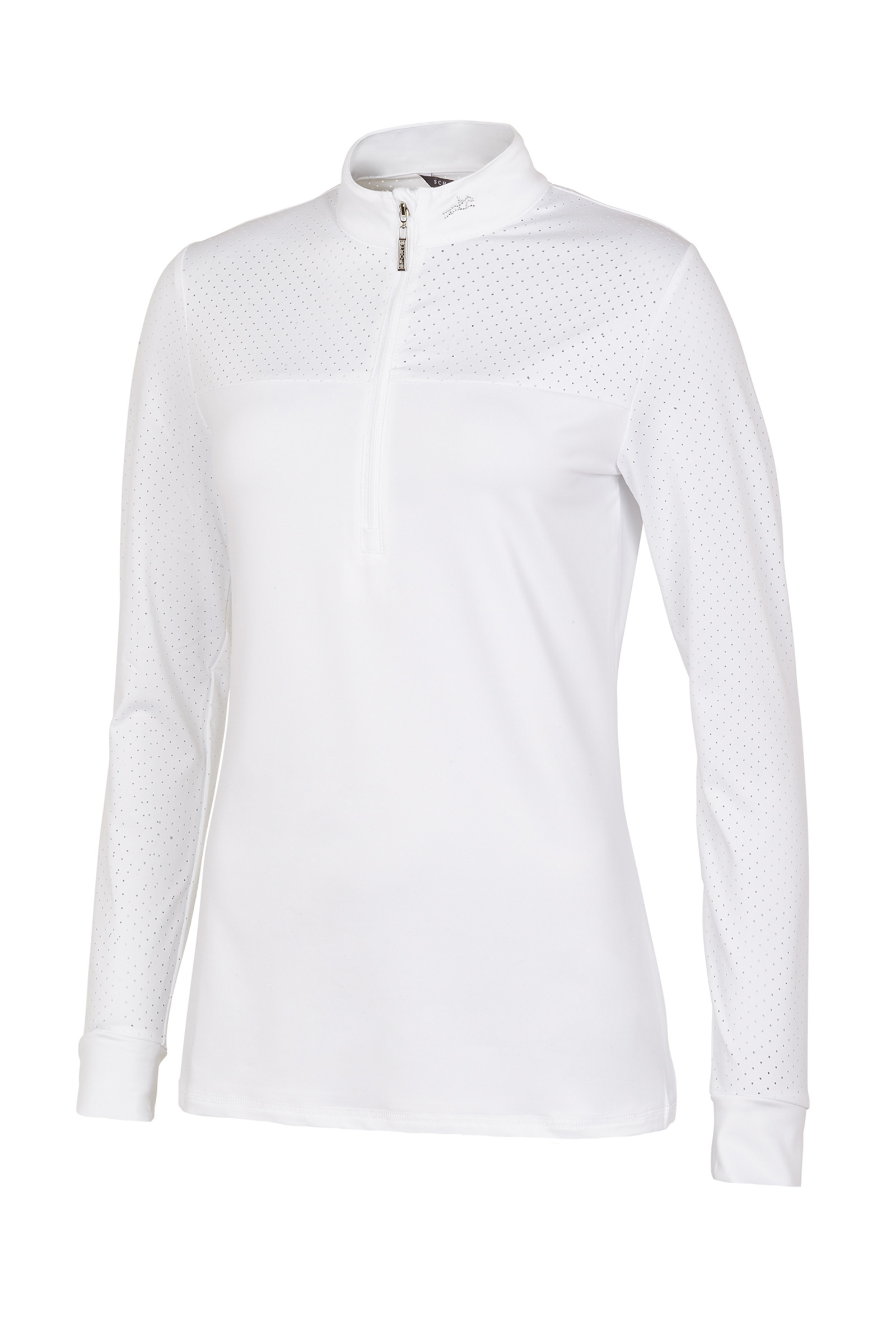 white Polo de concours Schockemöhle Sports Penelope pour femme