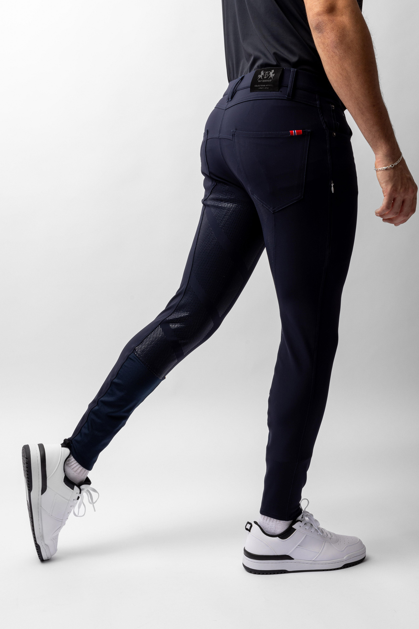 Pantalon d'équitation fonctionnel à fond intégral B Vertigo Ethan pour homme