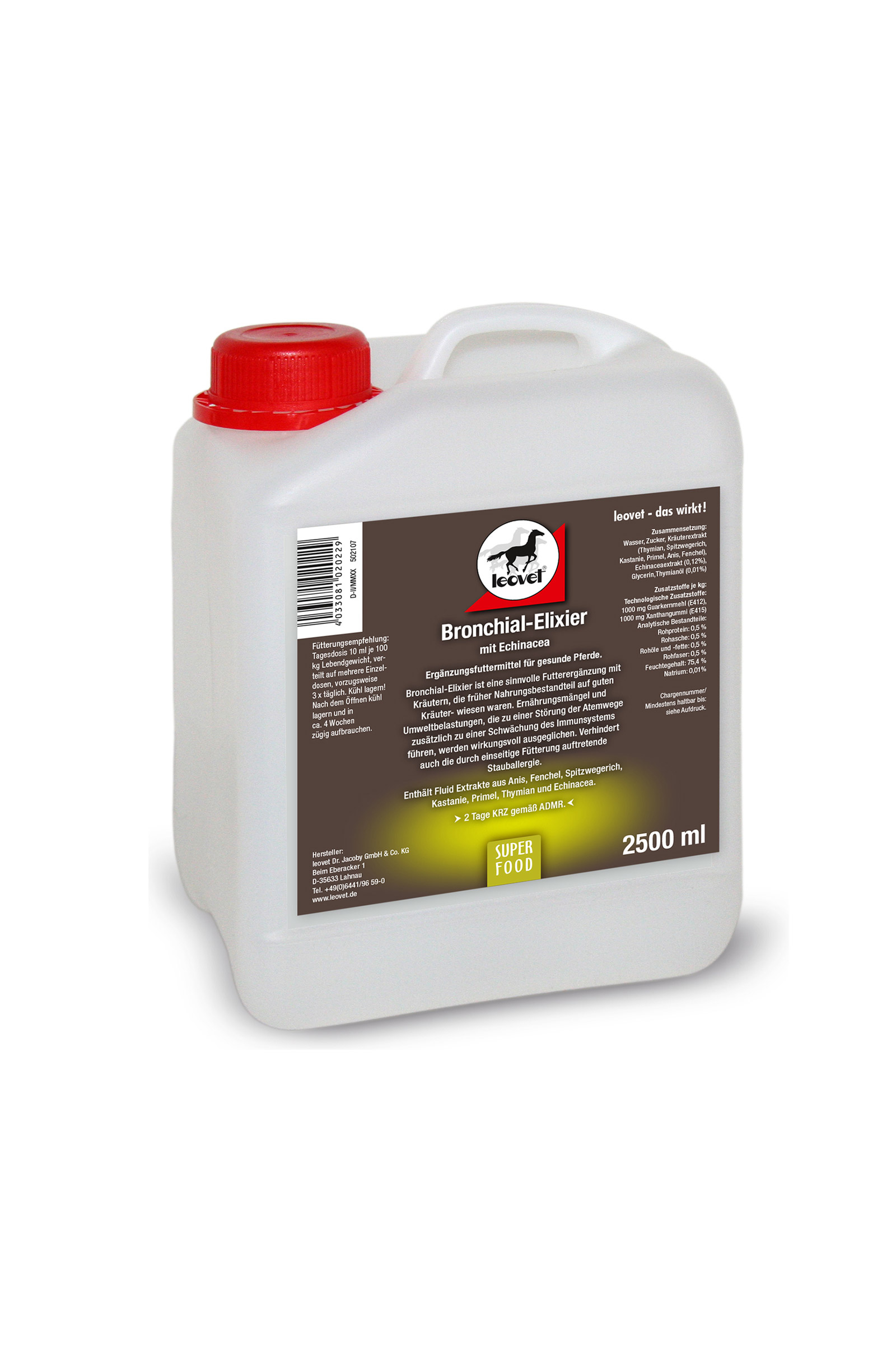 Sirop Respiratoire Leovet 2500 ml
