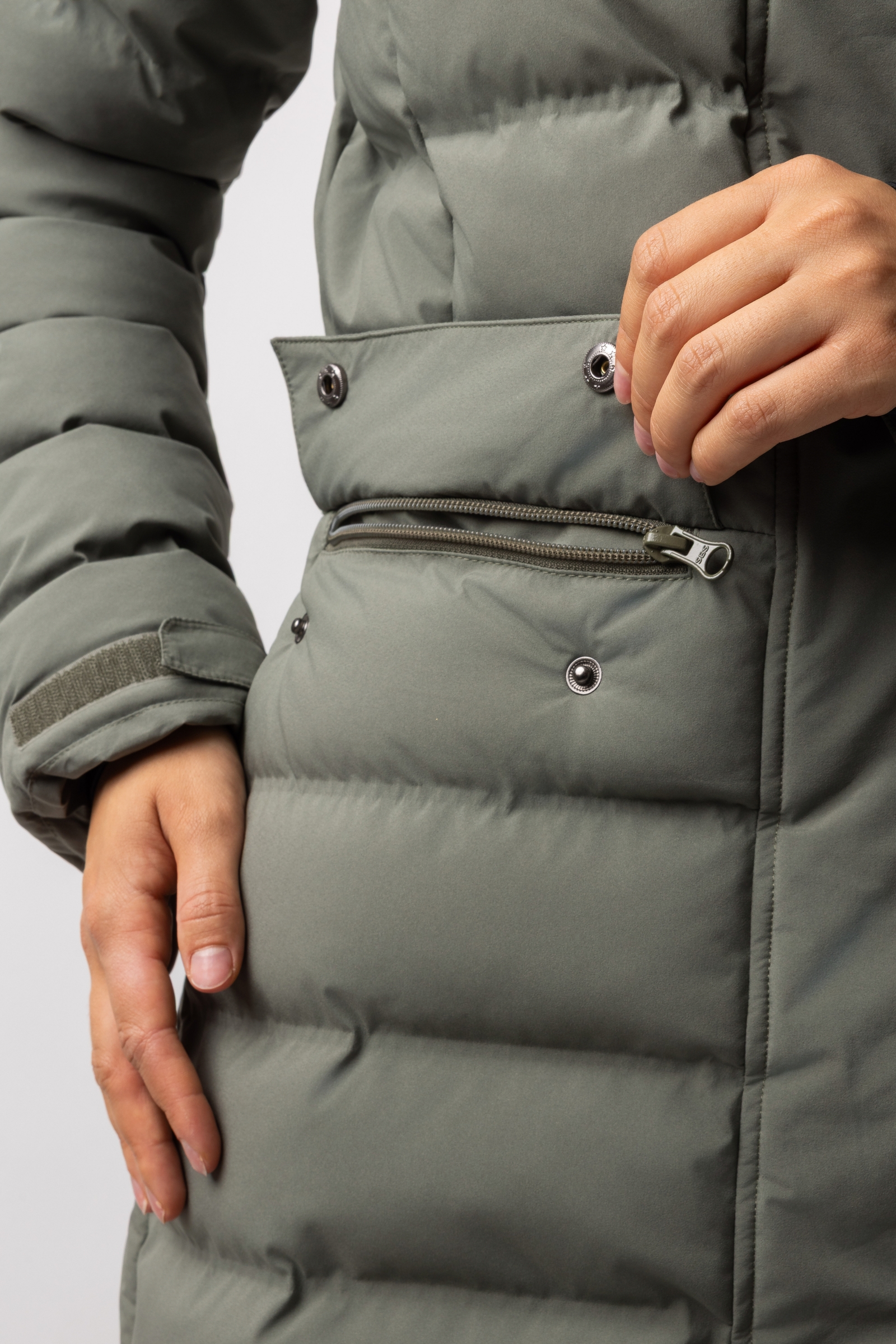 Parka imperm&eacute;able B Vertigo Celeste pour femme