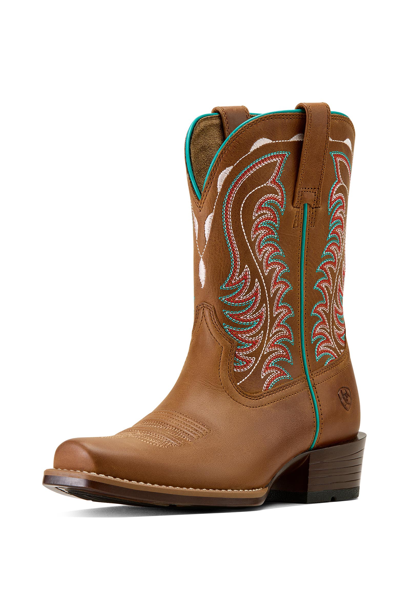 Ariat Bottes western Salina &agrave; bout cutter &eacute;troit pour femme  