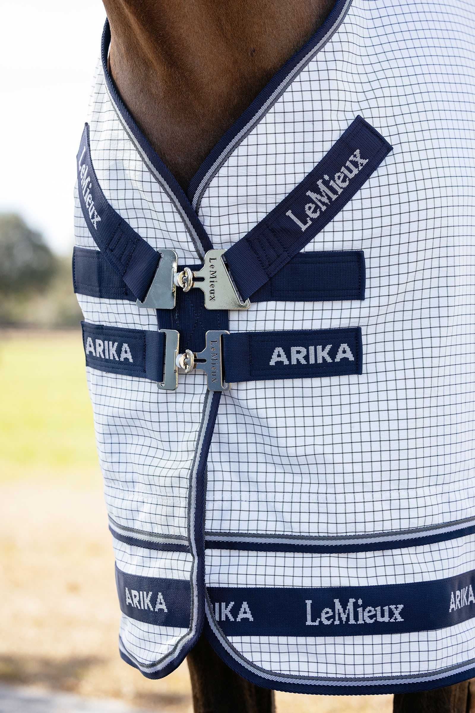 LeMieux Arika 450D couverture d'extérieur avec encolure amovible, 0g