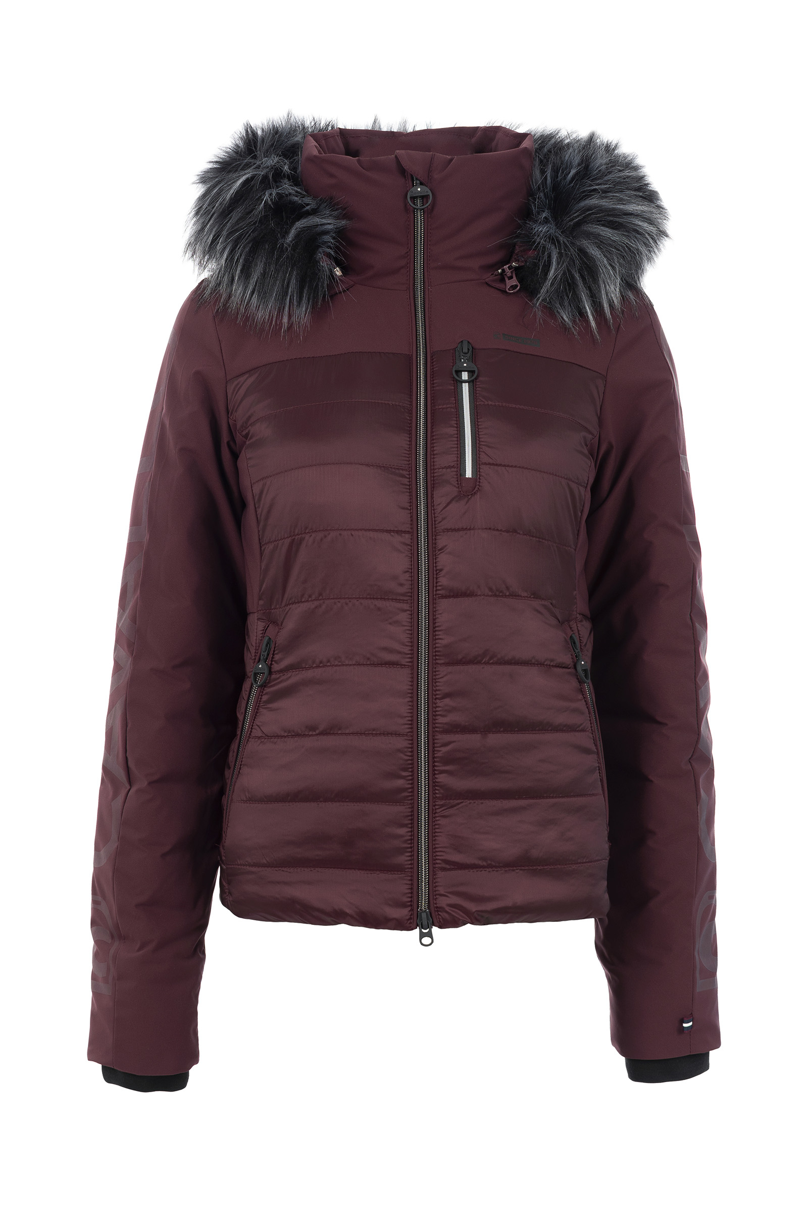 Wine Red Doudoune hiver Cavallo Ella pour femme