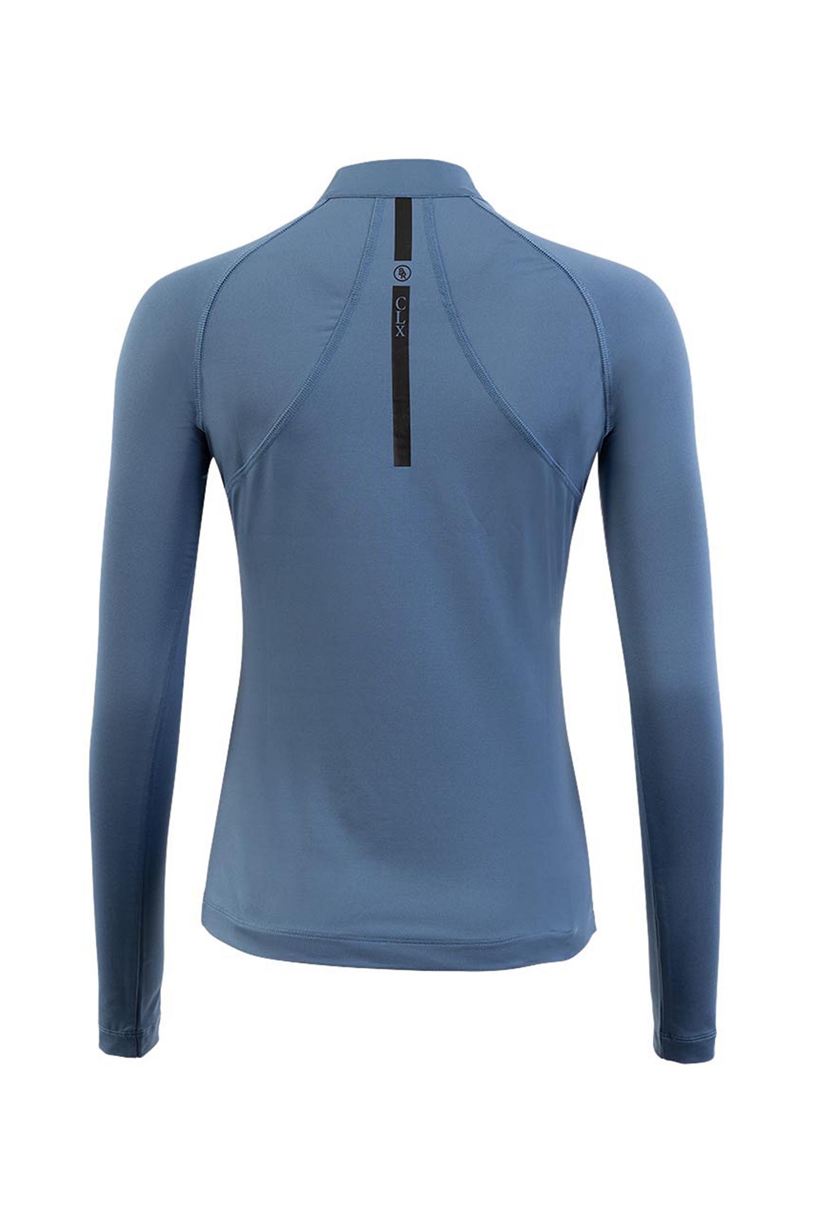 BR CLX shirt zippé à manches longues pour femmes