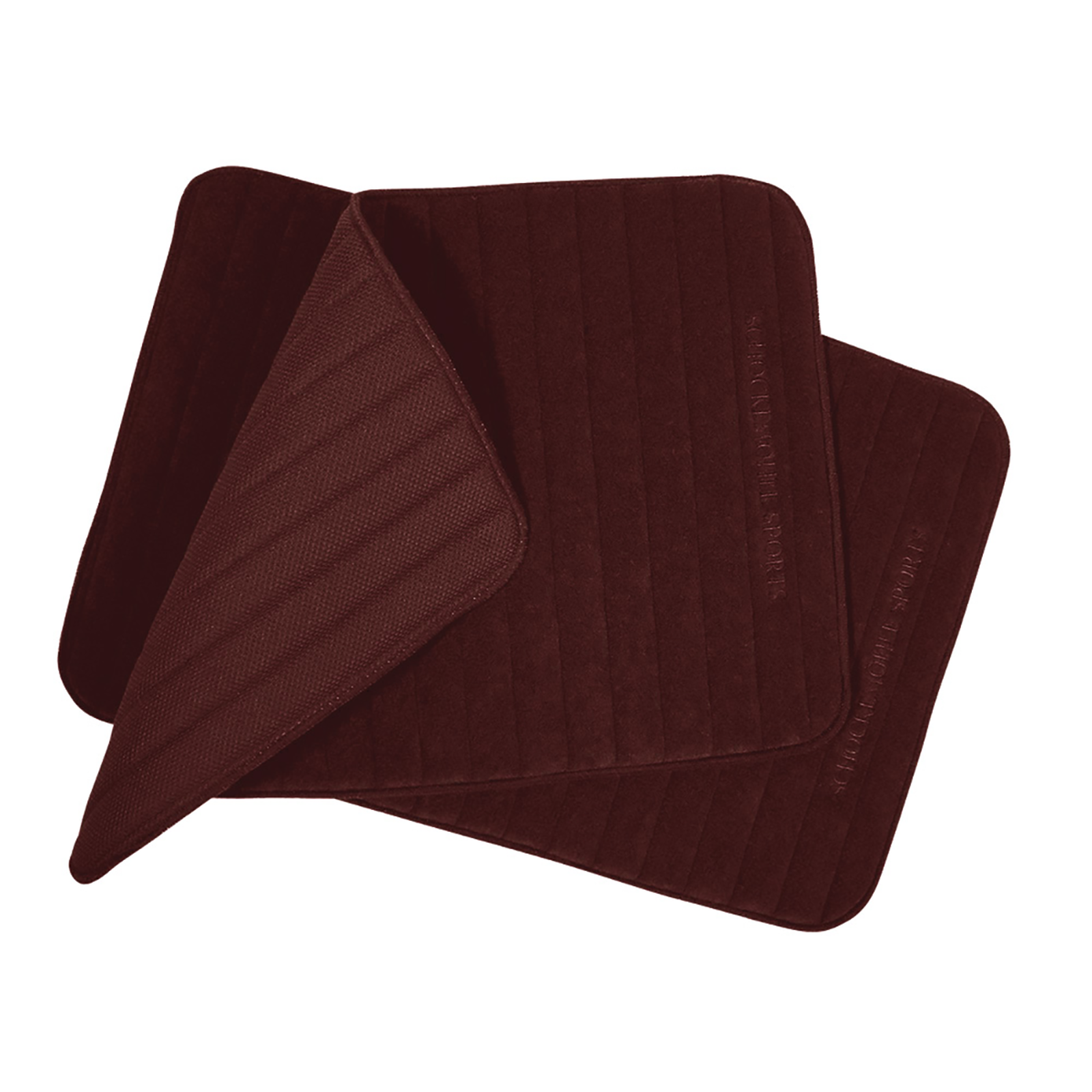 Chocolate Brown Sous-bandes Schockemöhle Sports Quick Dry Light (petit modèle),sous-bandes séchage rapide