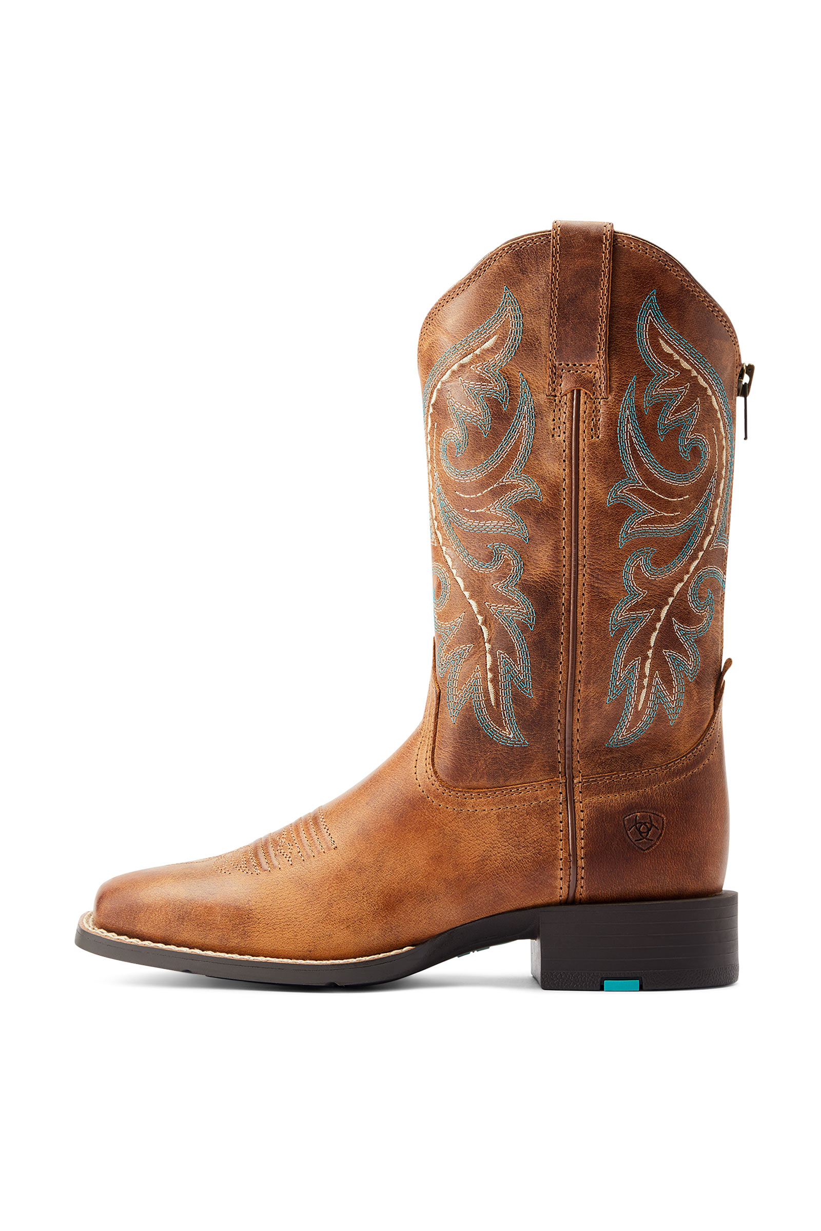 Ariat Round Up bottes western femme avec fermeture éclair arrière