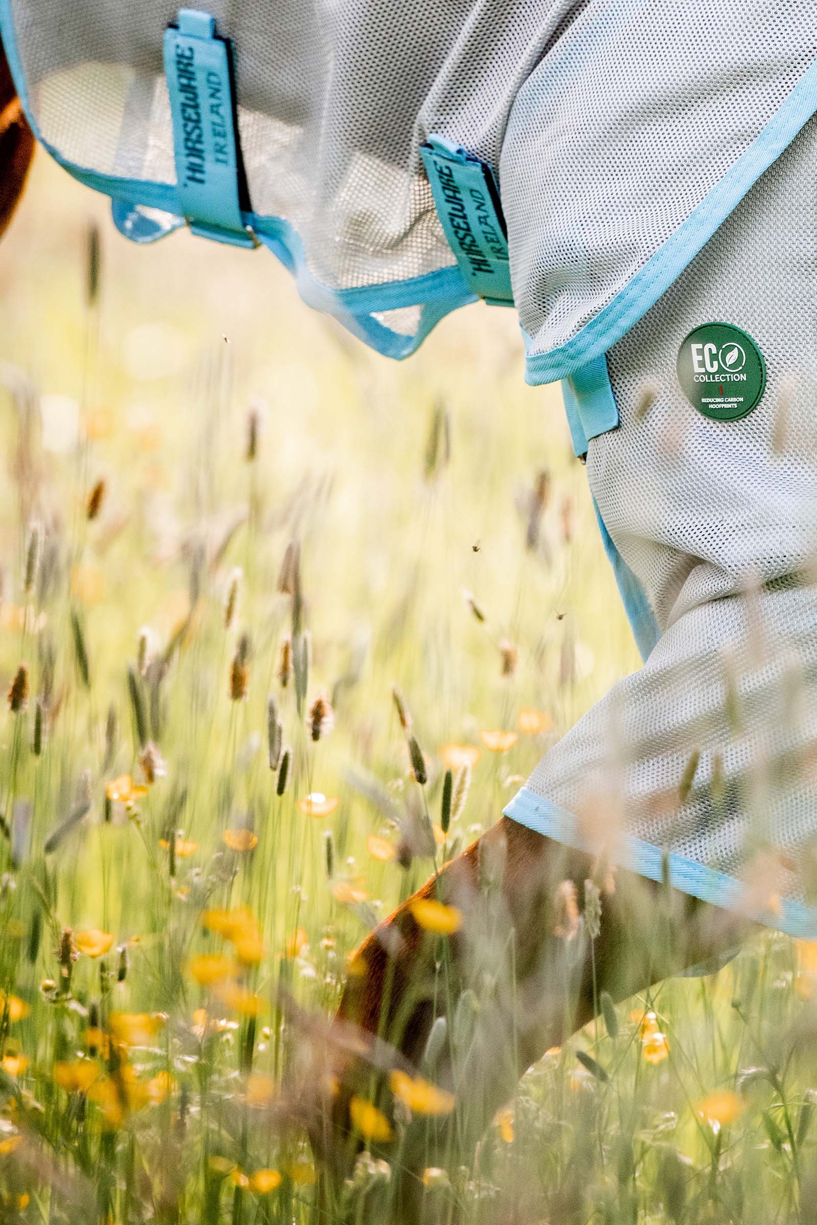 Horseware Amigo AmEco Bug Buster couverture anti-mouches avec cou amovible