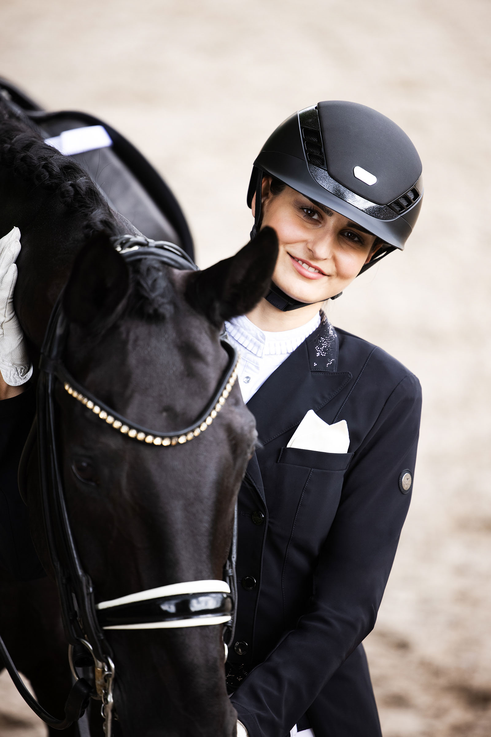Abus Pikeur AirLuxe Supreme Casque d'&eacute;quitation