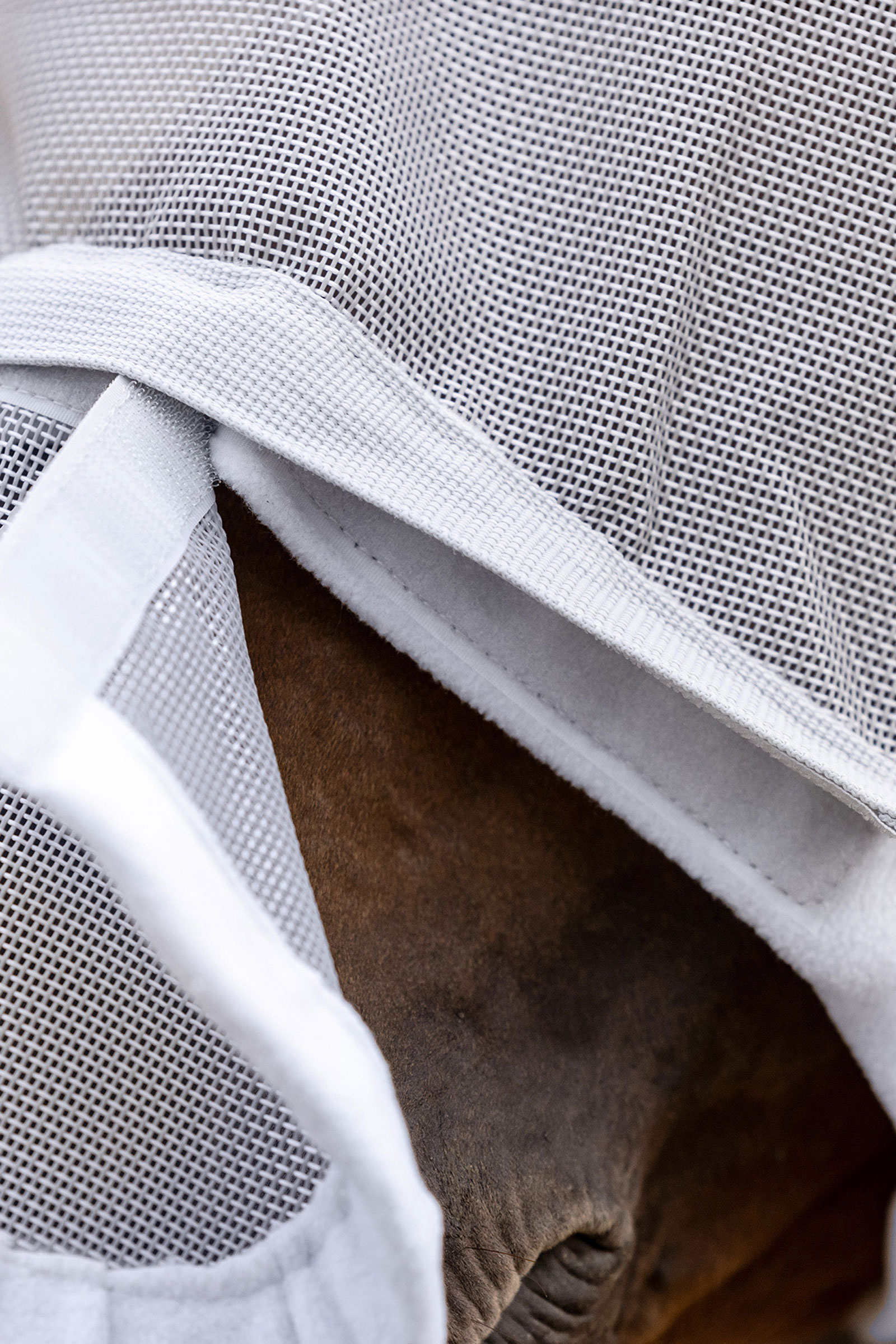 Waldhausen Space Premium masque anti-mouches avec protection des oreilles et du nez