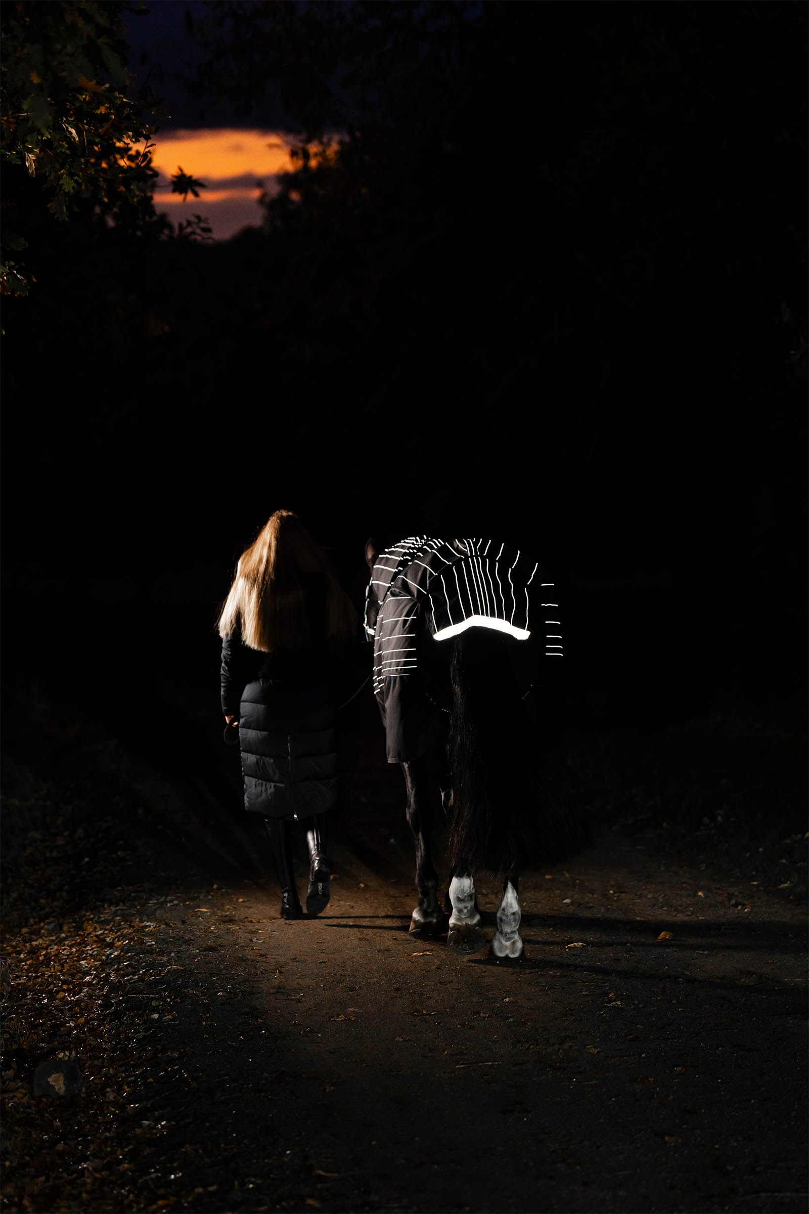 Horseware Amigo 1200D FieldSafe Reflectech Plus couverture imperméable, 100 g