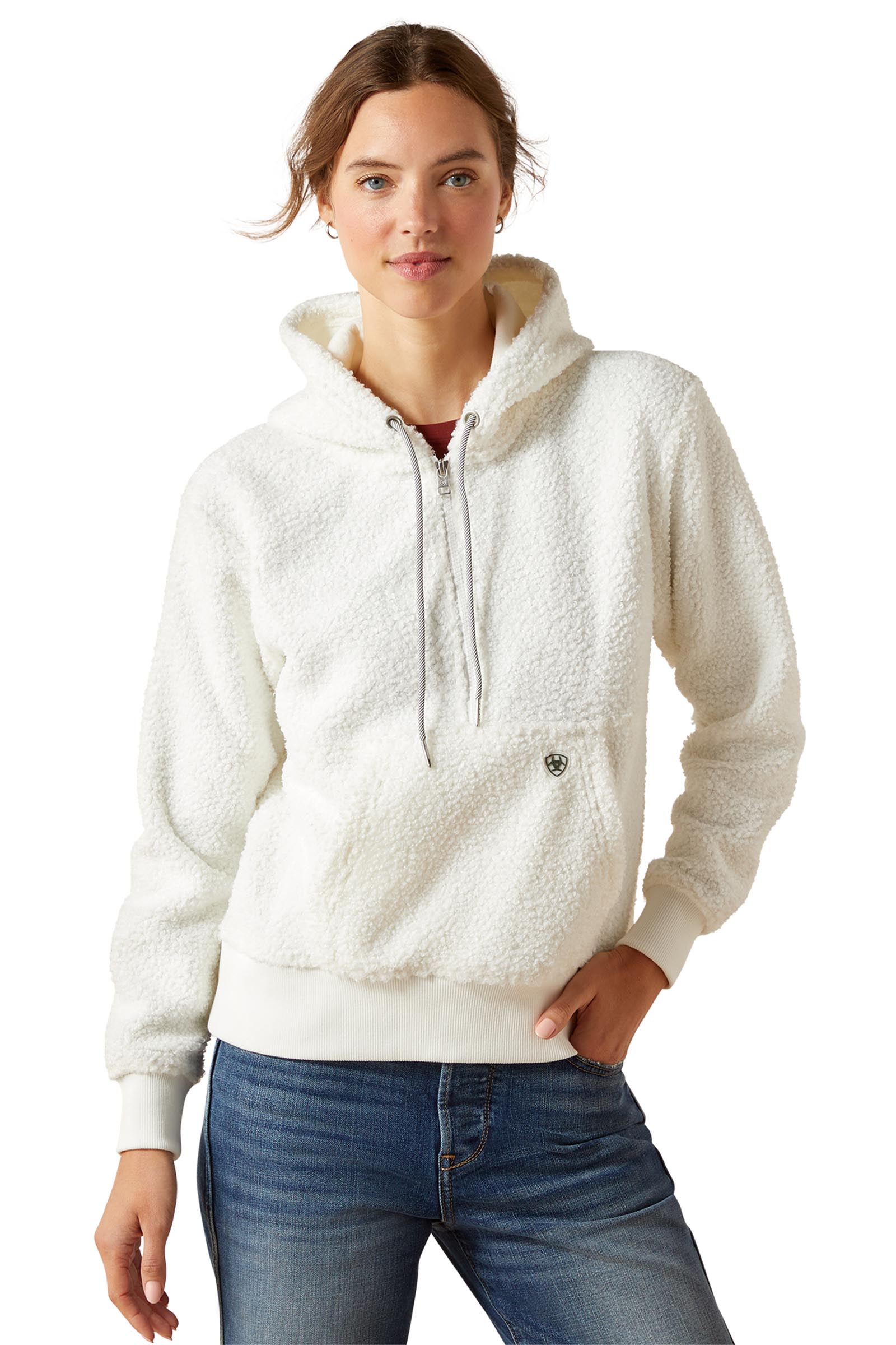 Star White Ariat Orinda sweat femme à capuche