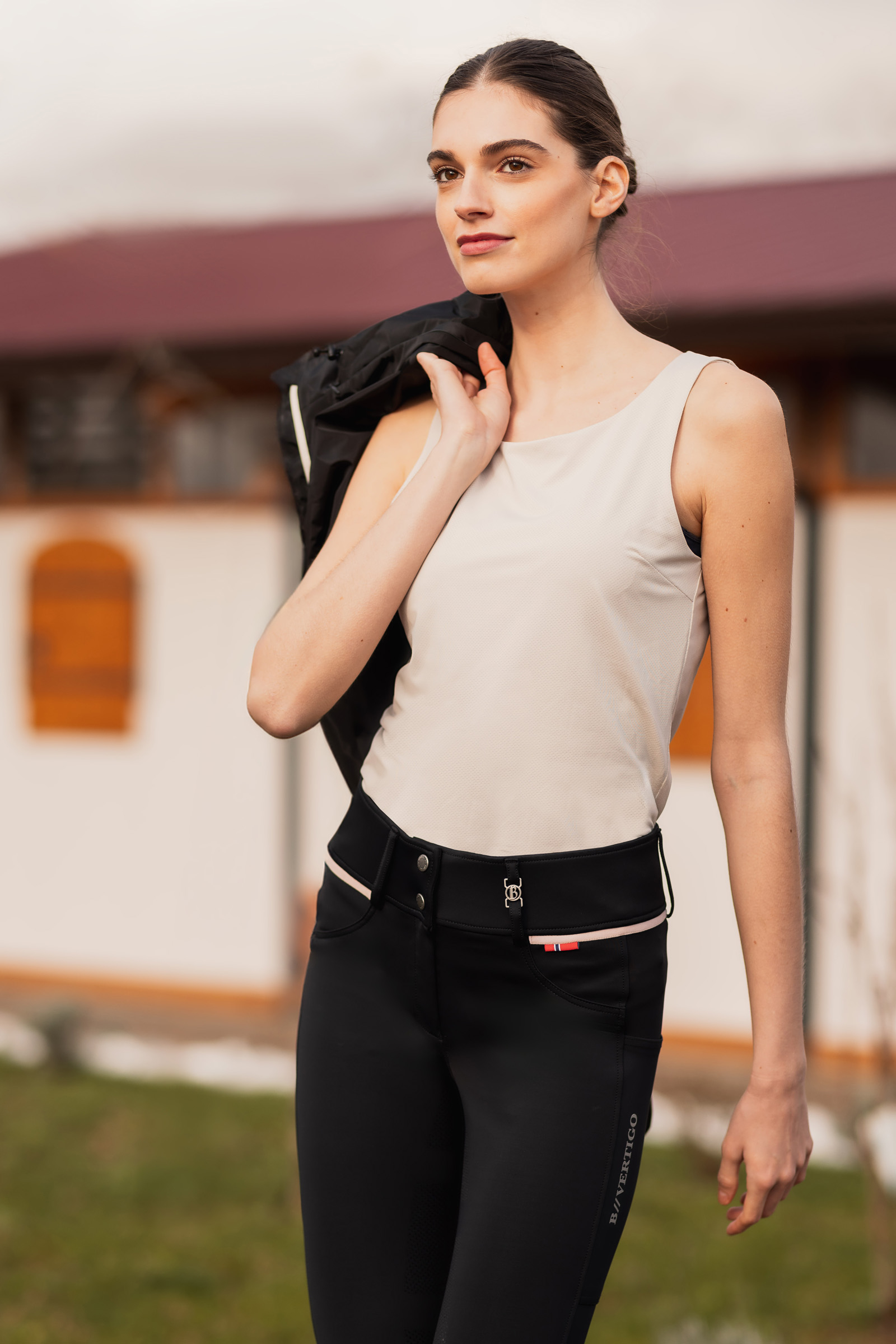 Pantalon d'équitation fond intégral grip B Vertigo Elea pour femme