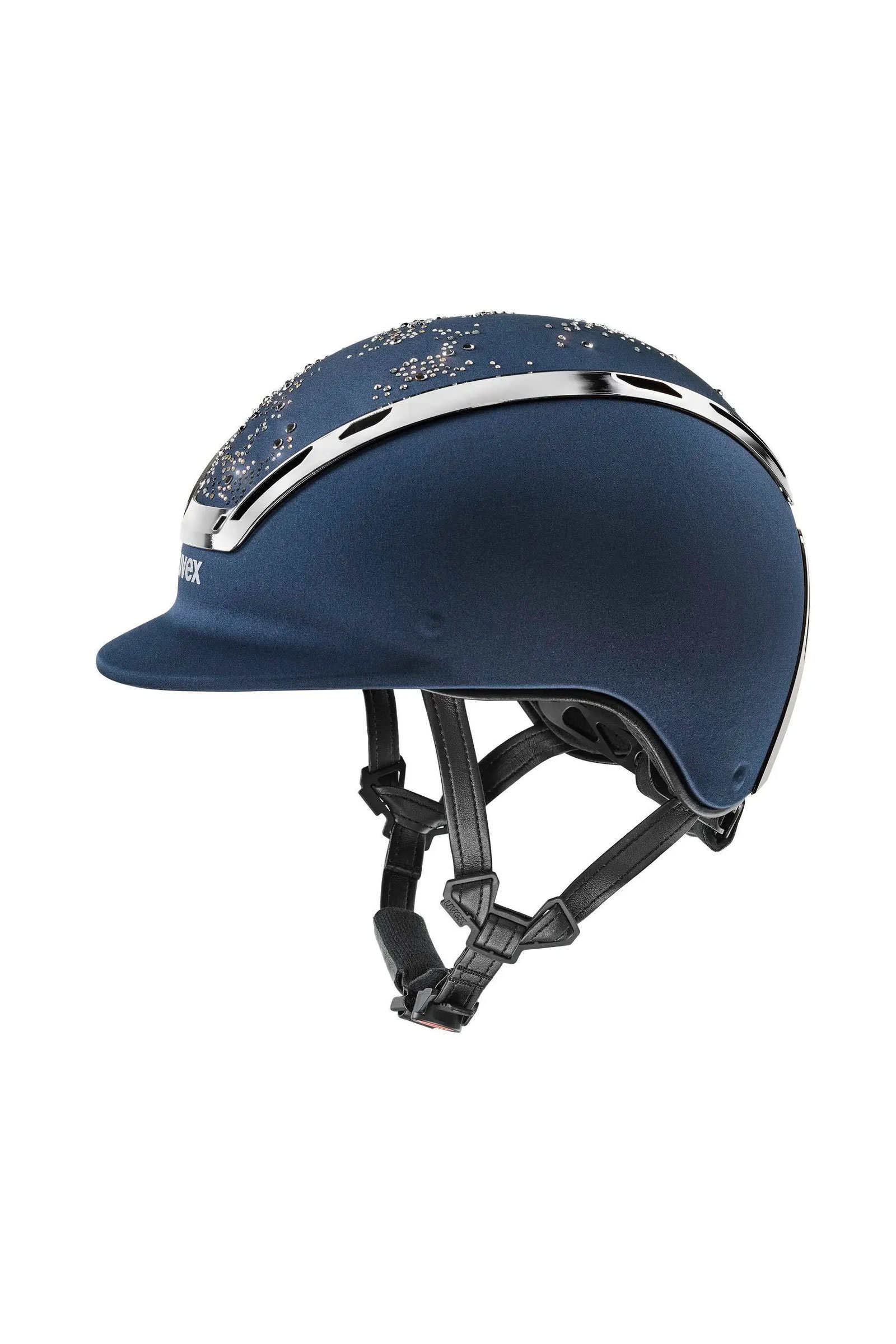 navy Uvex Exxeed Diamond Casque équitation