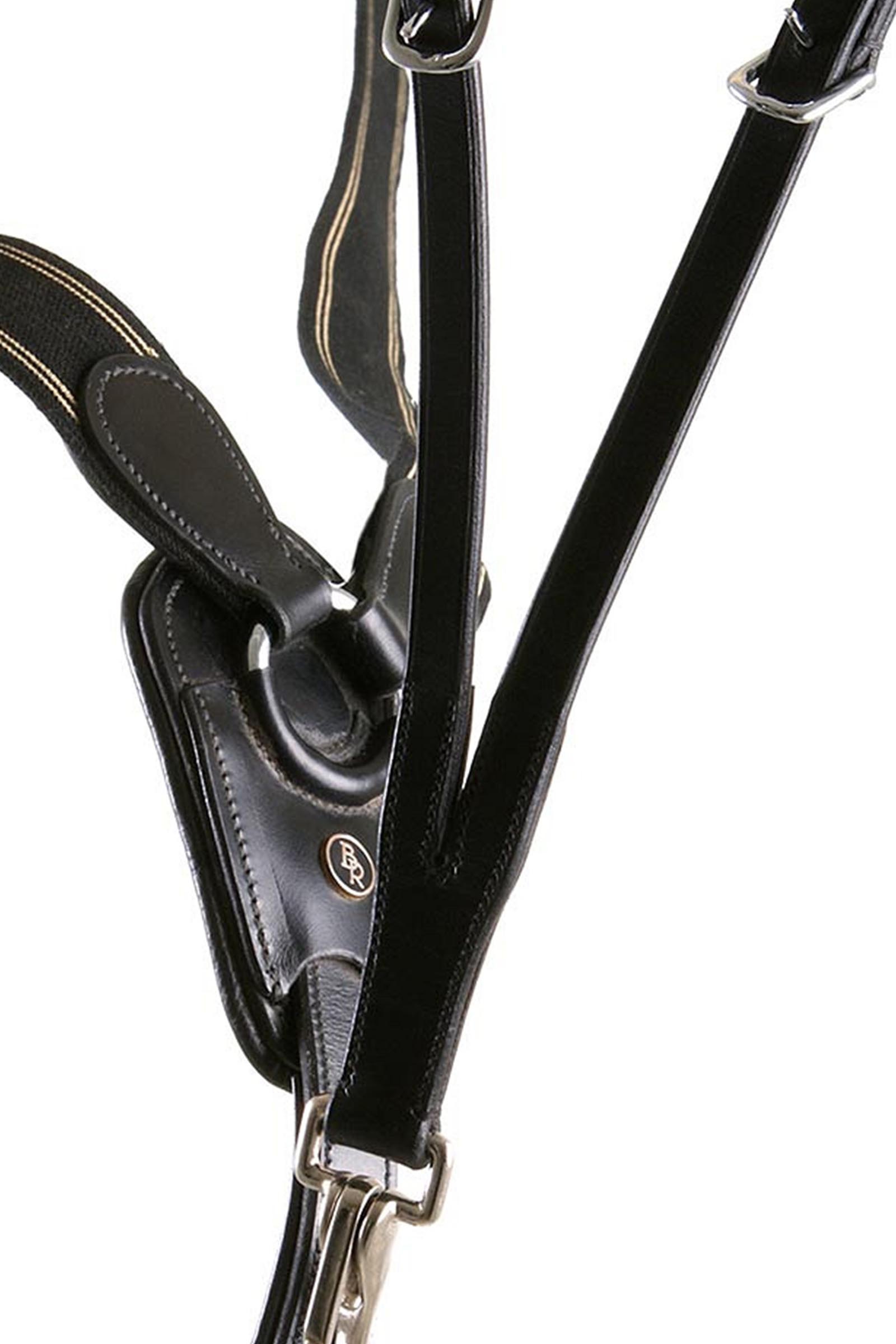 BR Taunton bricole élastique avec martingale amovible