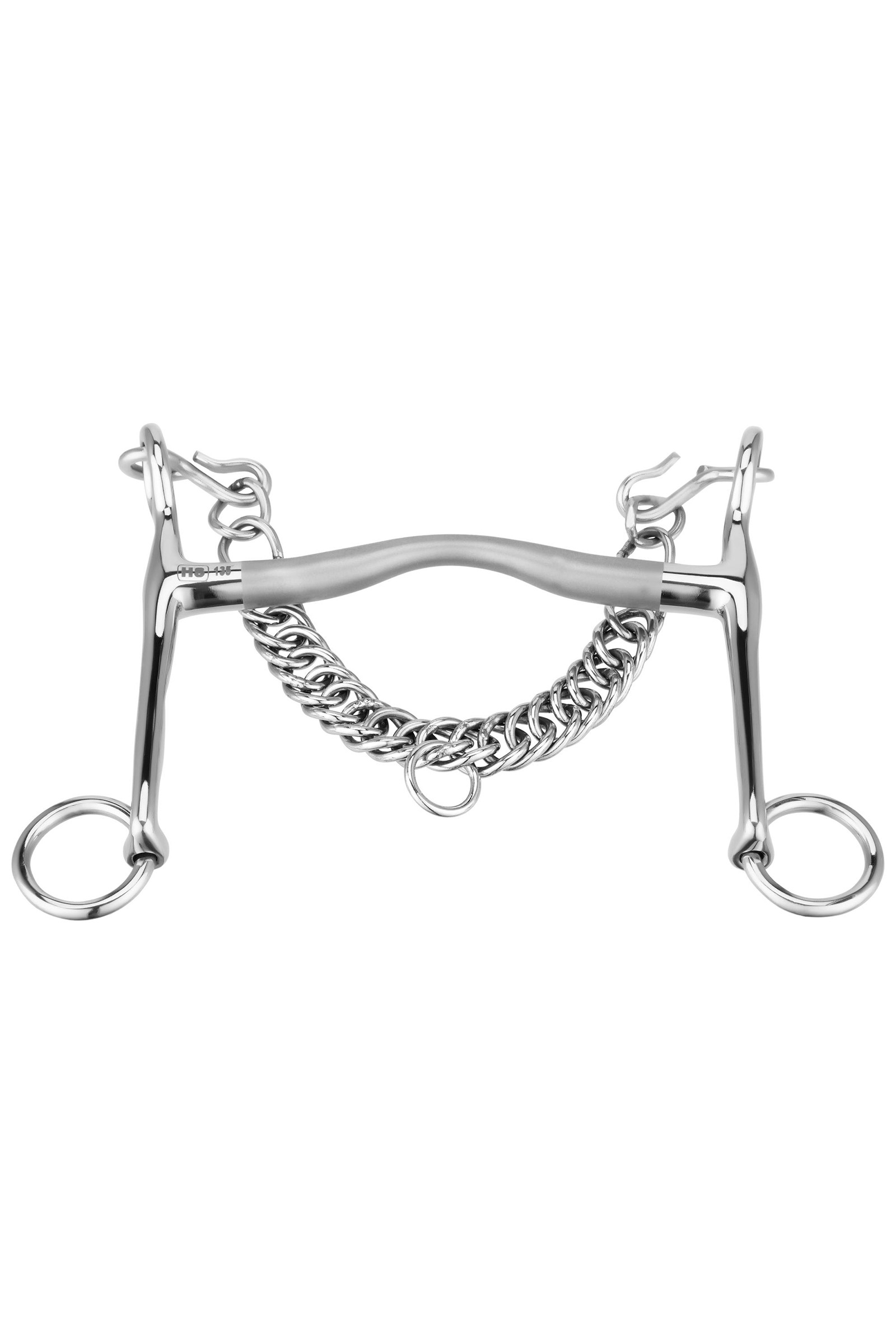 Mors de bride Sprenger Satinox, 12 mm, branches de 7 cm