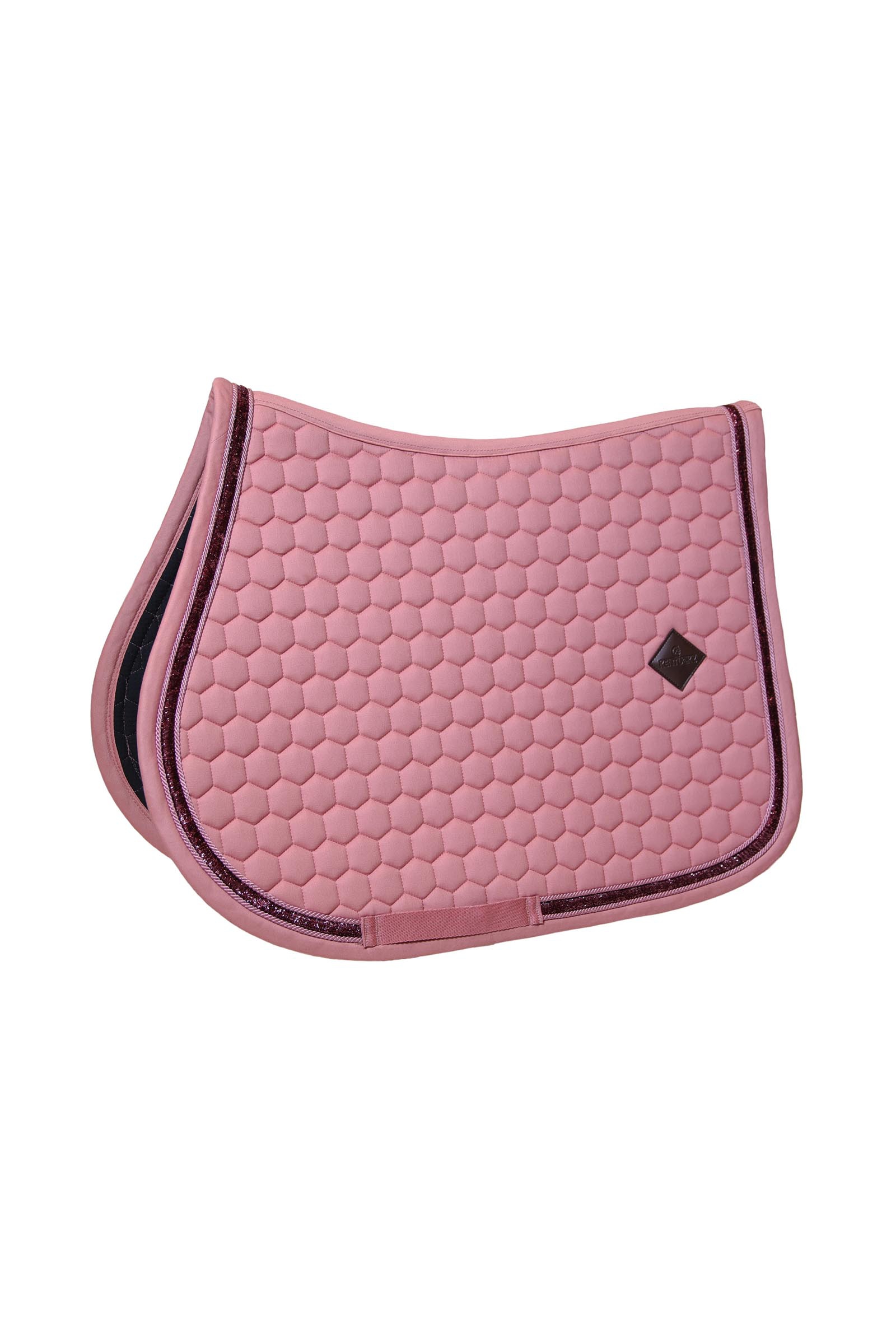 Fuchsia Kentucky Horsewear tapis obstacle bande paillet&eacute;e  