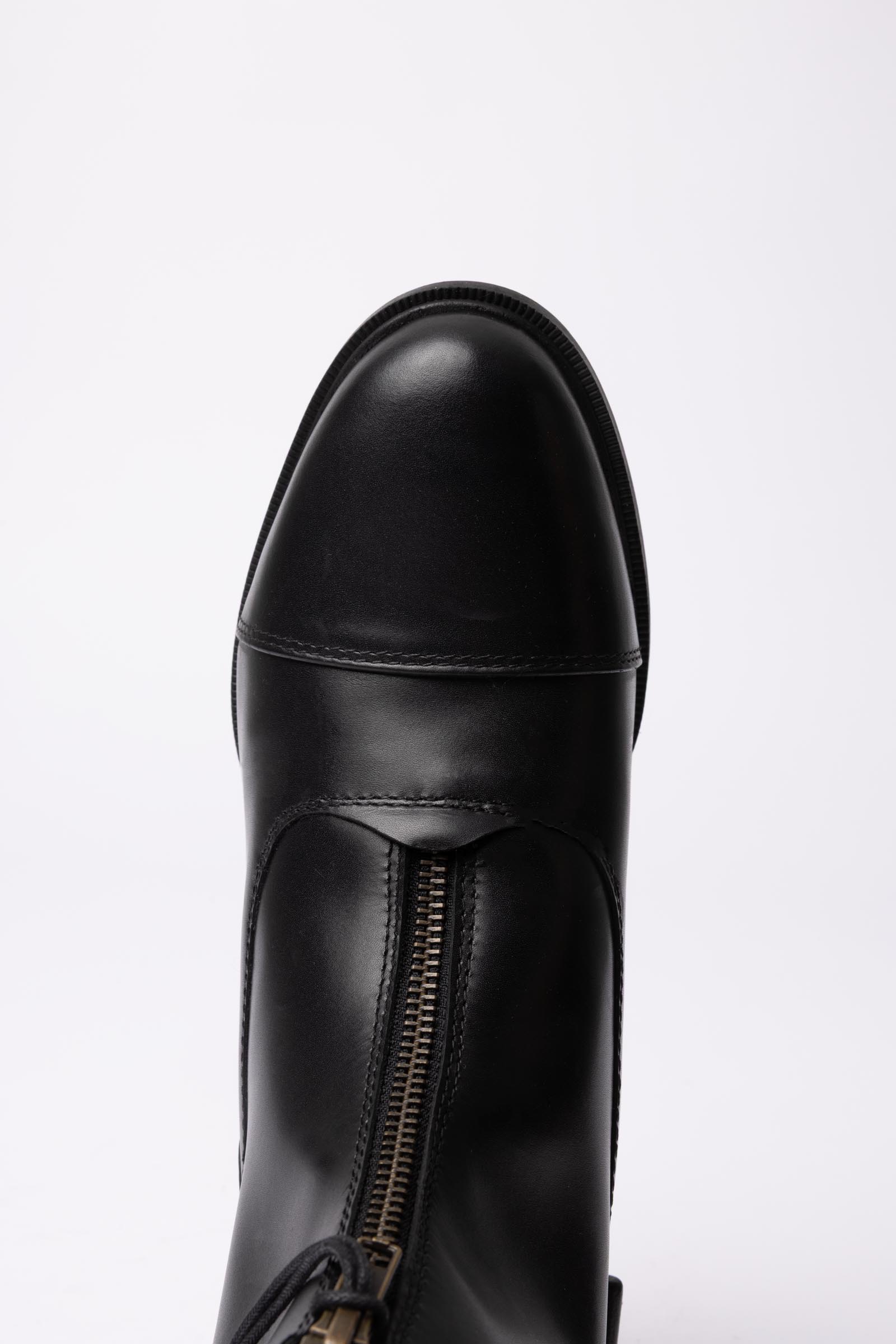 Horze Oldenburg bottines jodhpur en cuir avec fermeture éclair frontale