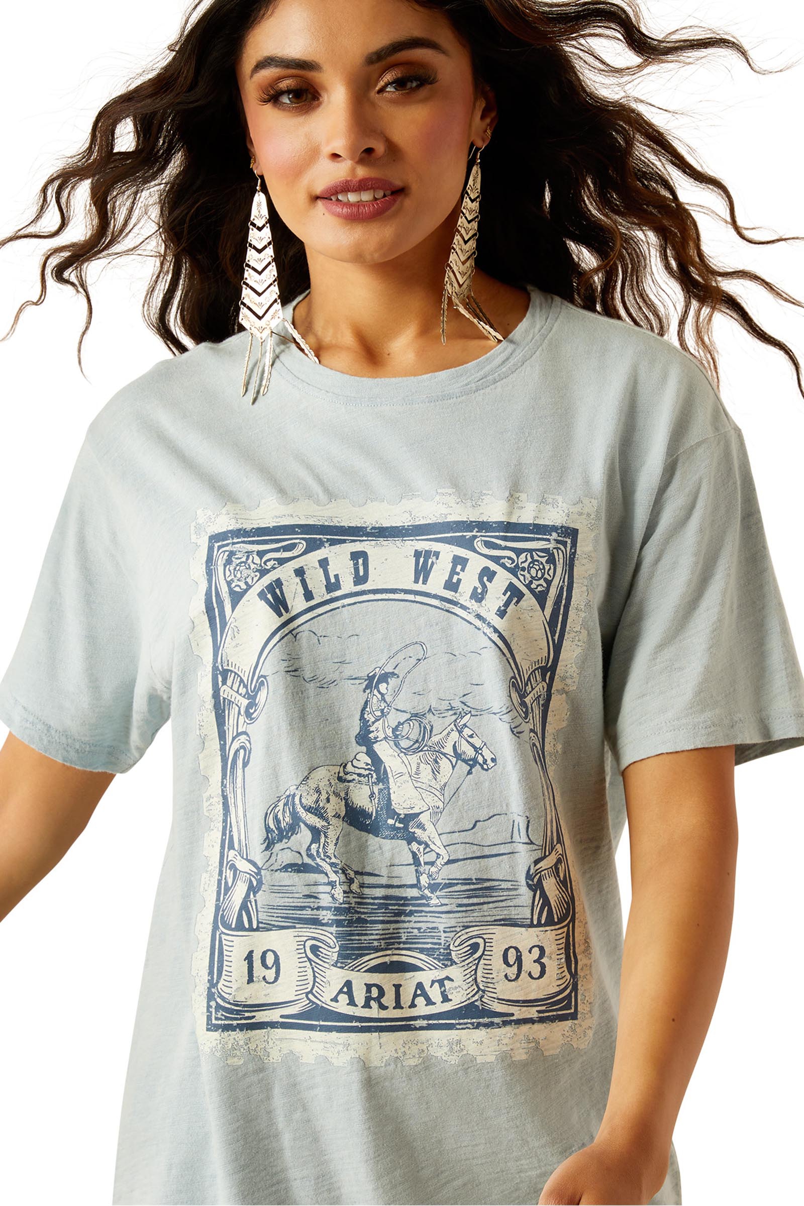 Ariat Wild West Stamp T-shirt pour femme