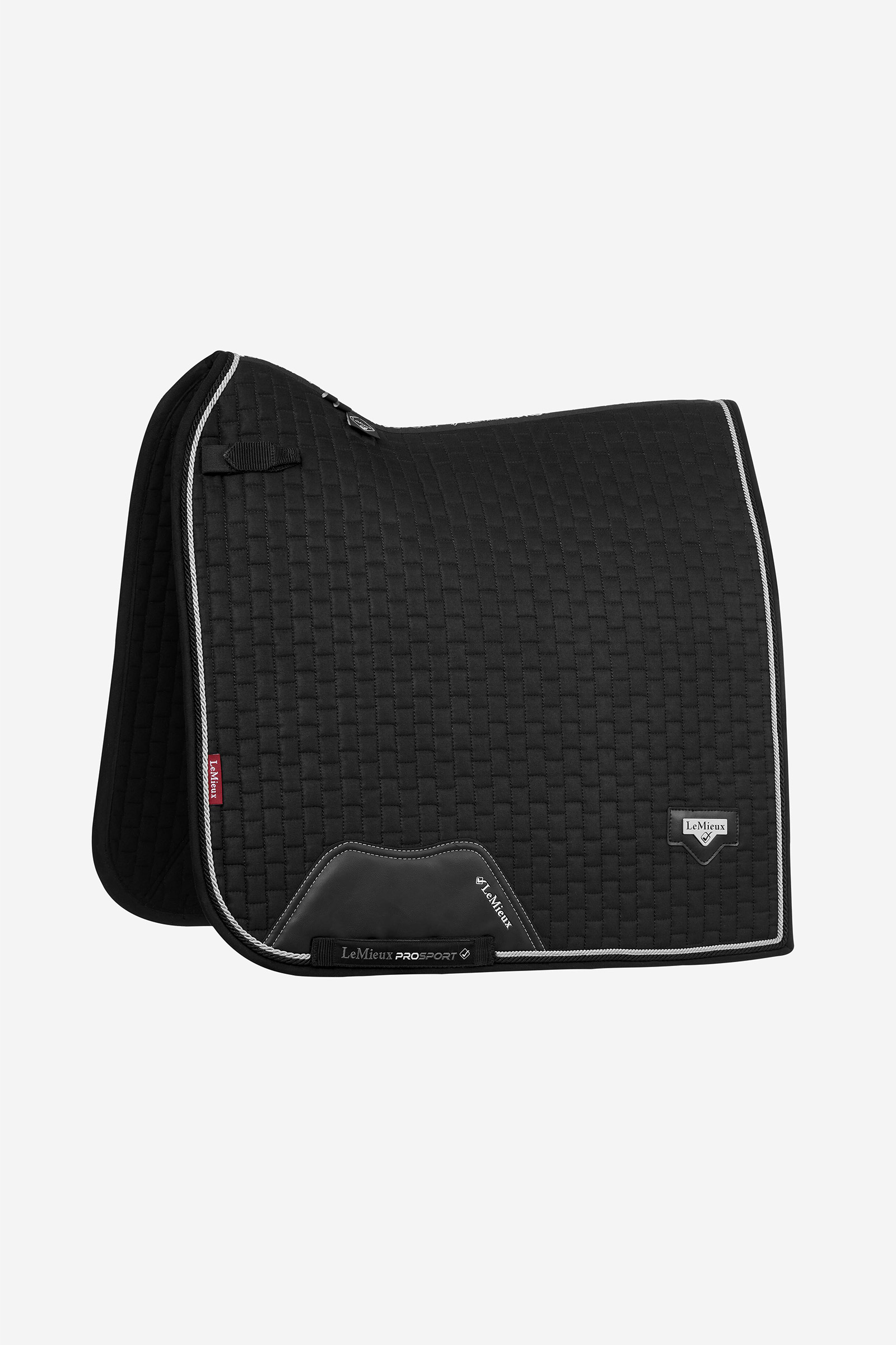 Black LeMieux Puissance tapis de selle dressage en su&eacute;dine