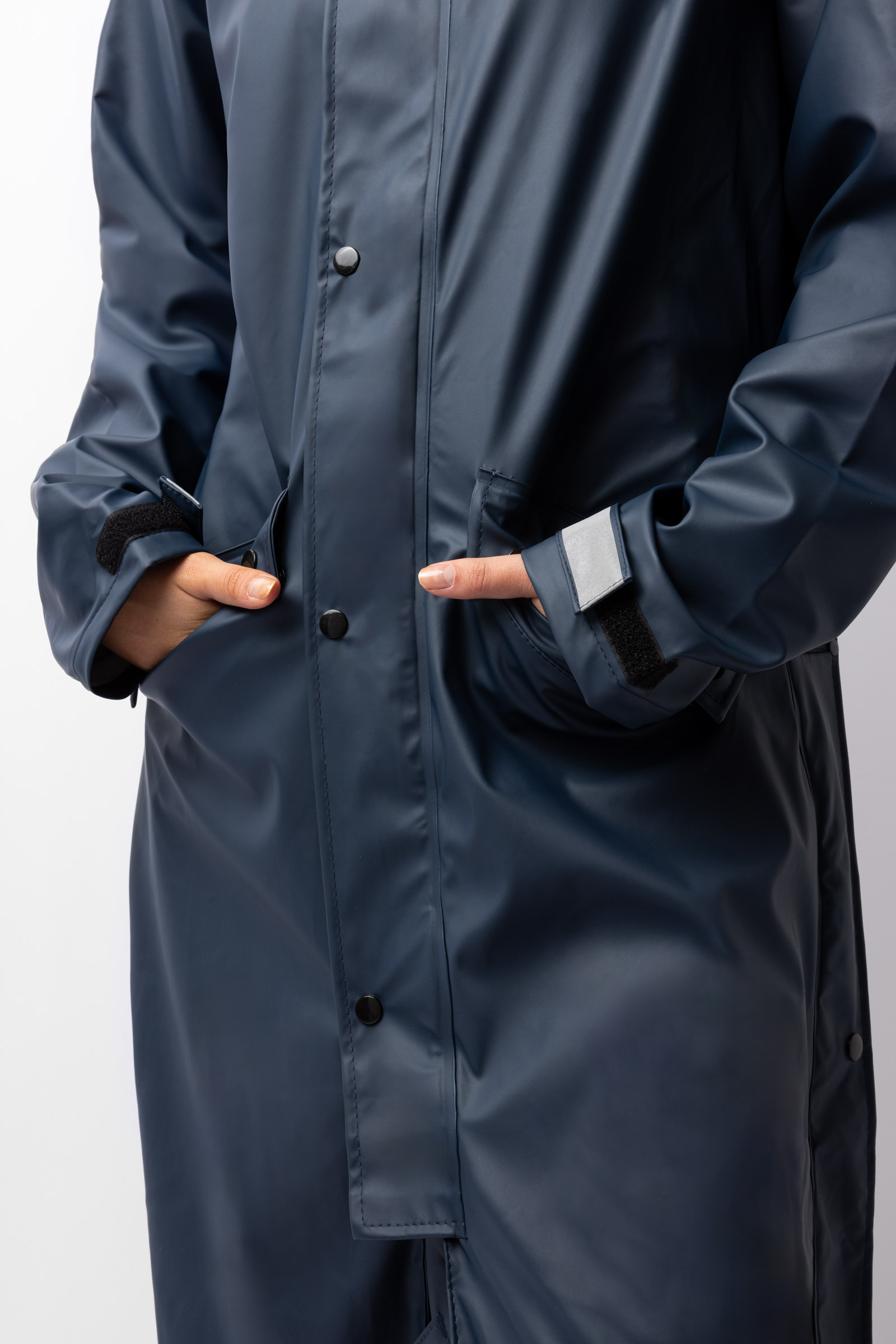 Imperméable Horze Hazel Femme Long imperméable avec fentes