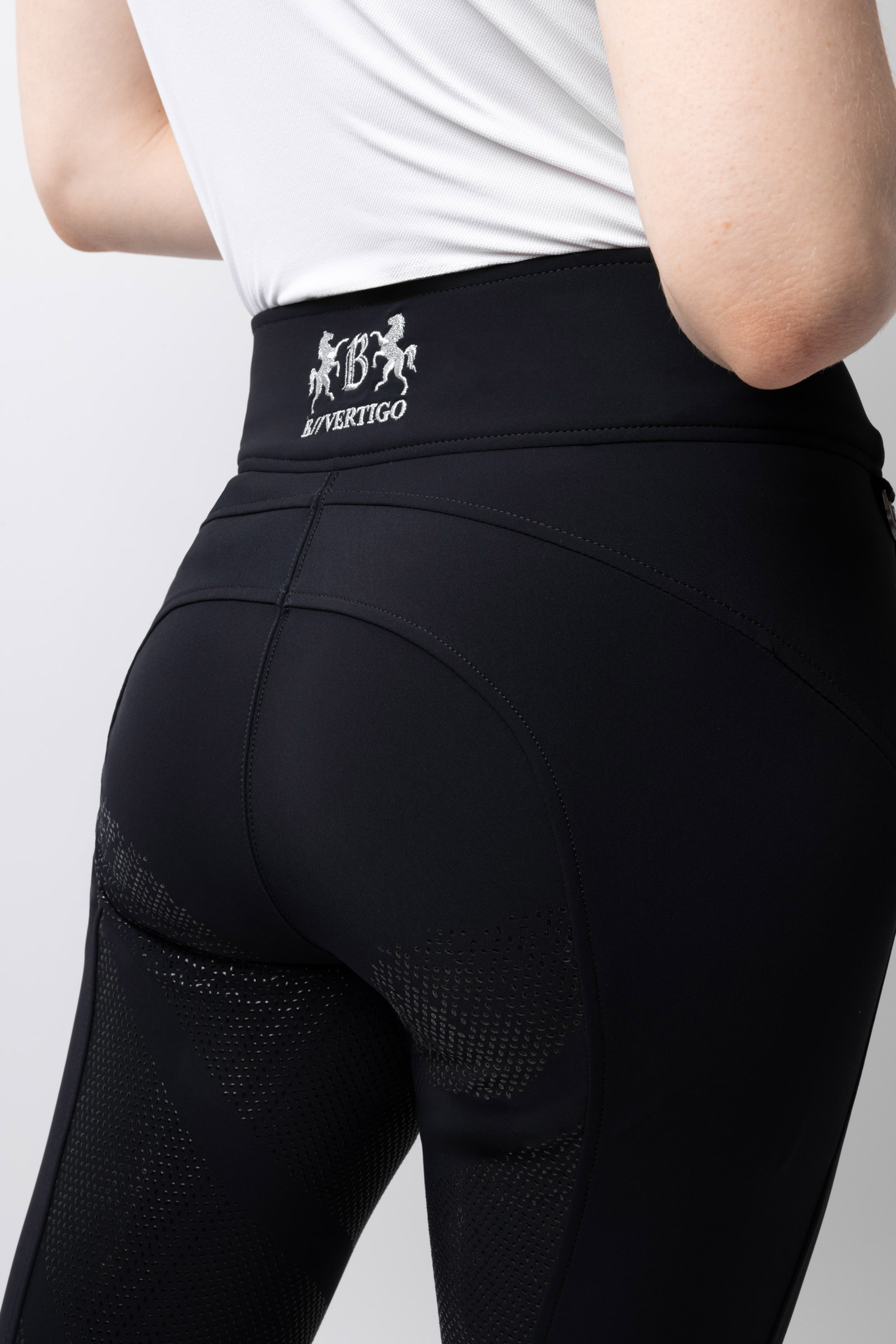 B Vertigo Justine Thermo pantalon d&rsquo;&eacute;quitation femme avec fond int&eacute;gral en silicone
