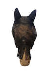Kentucky Horsewear masque anti-mouches classique avec oreilles et franges nasales