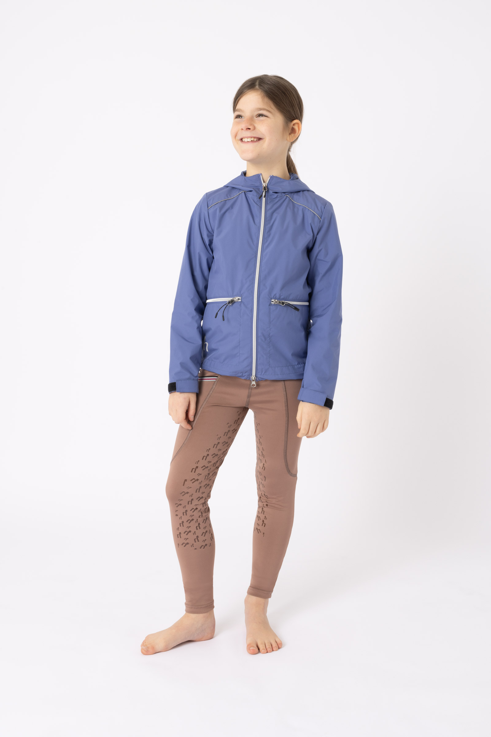 Veste d'équitation de concours doublée Horze Yona, enfant