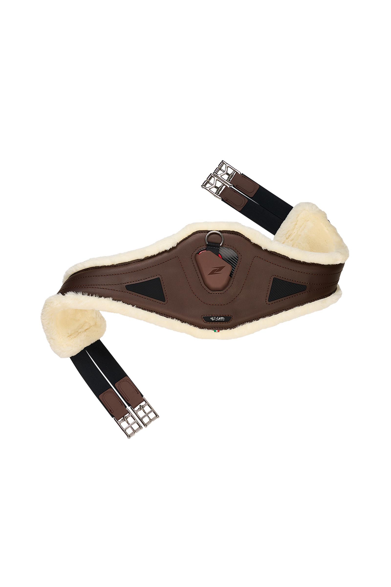 Brown Zandona Techno-Fur Candy Sangle avec fausse fourrure