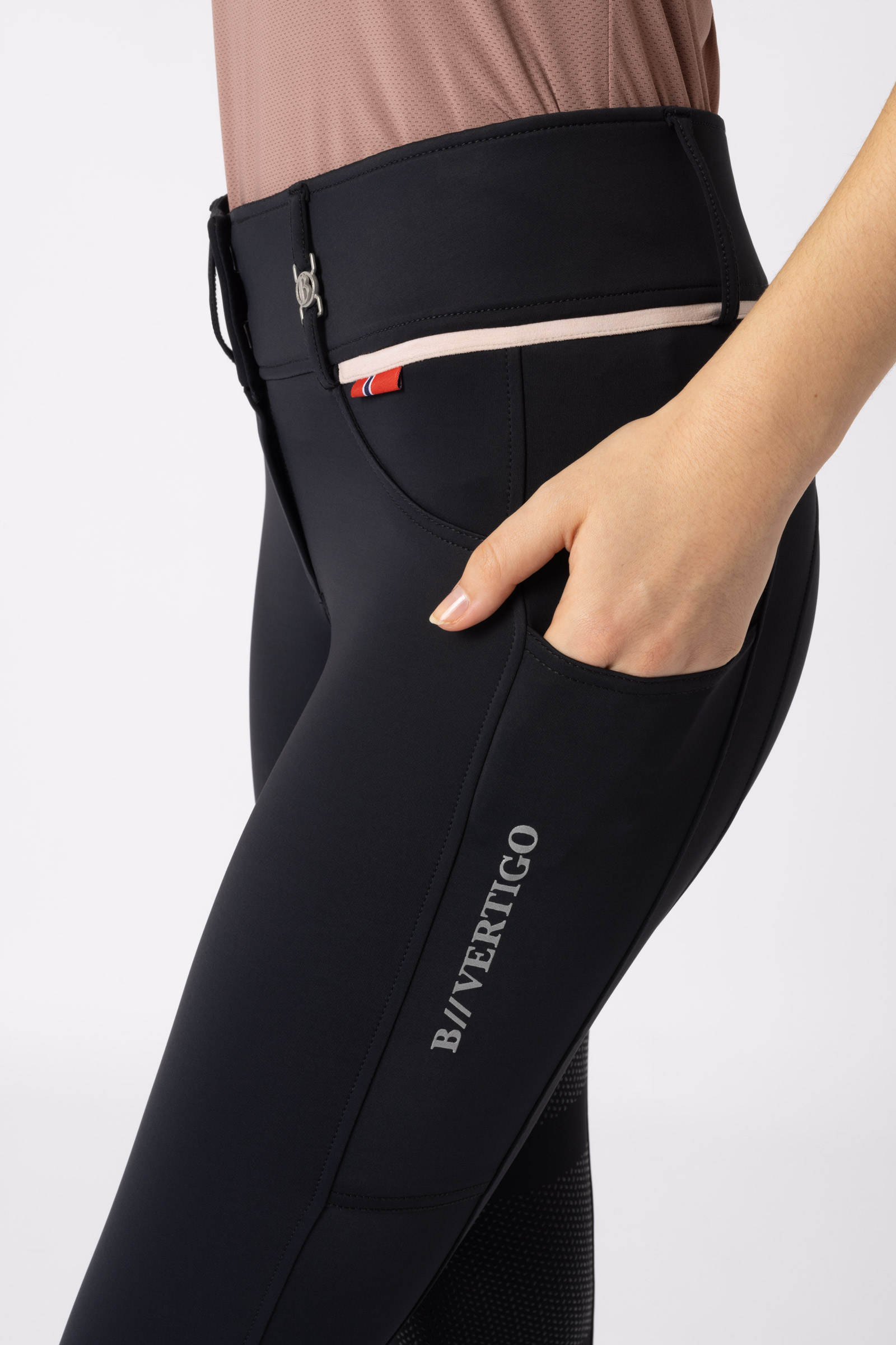 Pantalon d'équitation fond intégral grip B Vertigo Elea pour femme