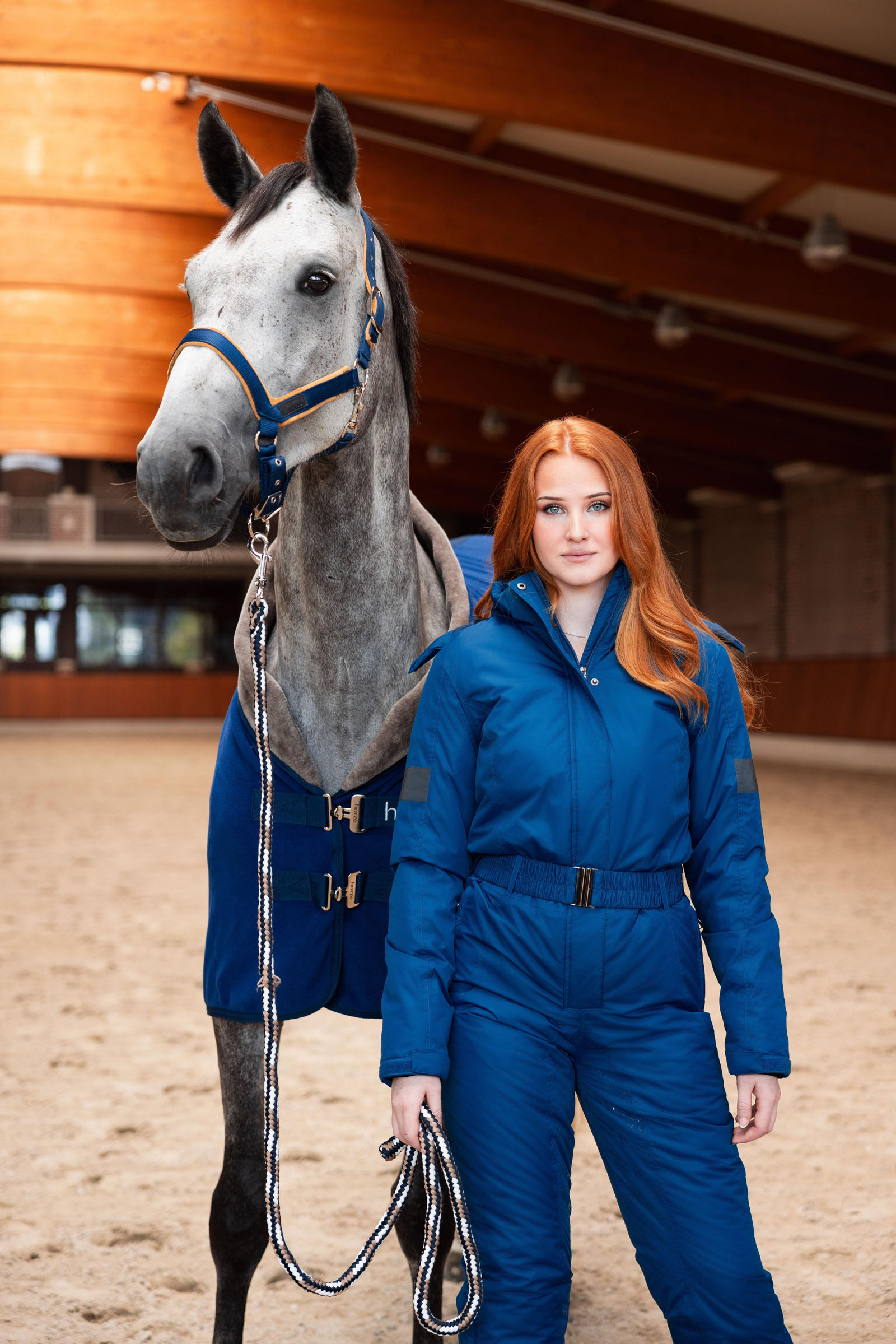 Couverture polaire Horze Del&eacute;mont