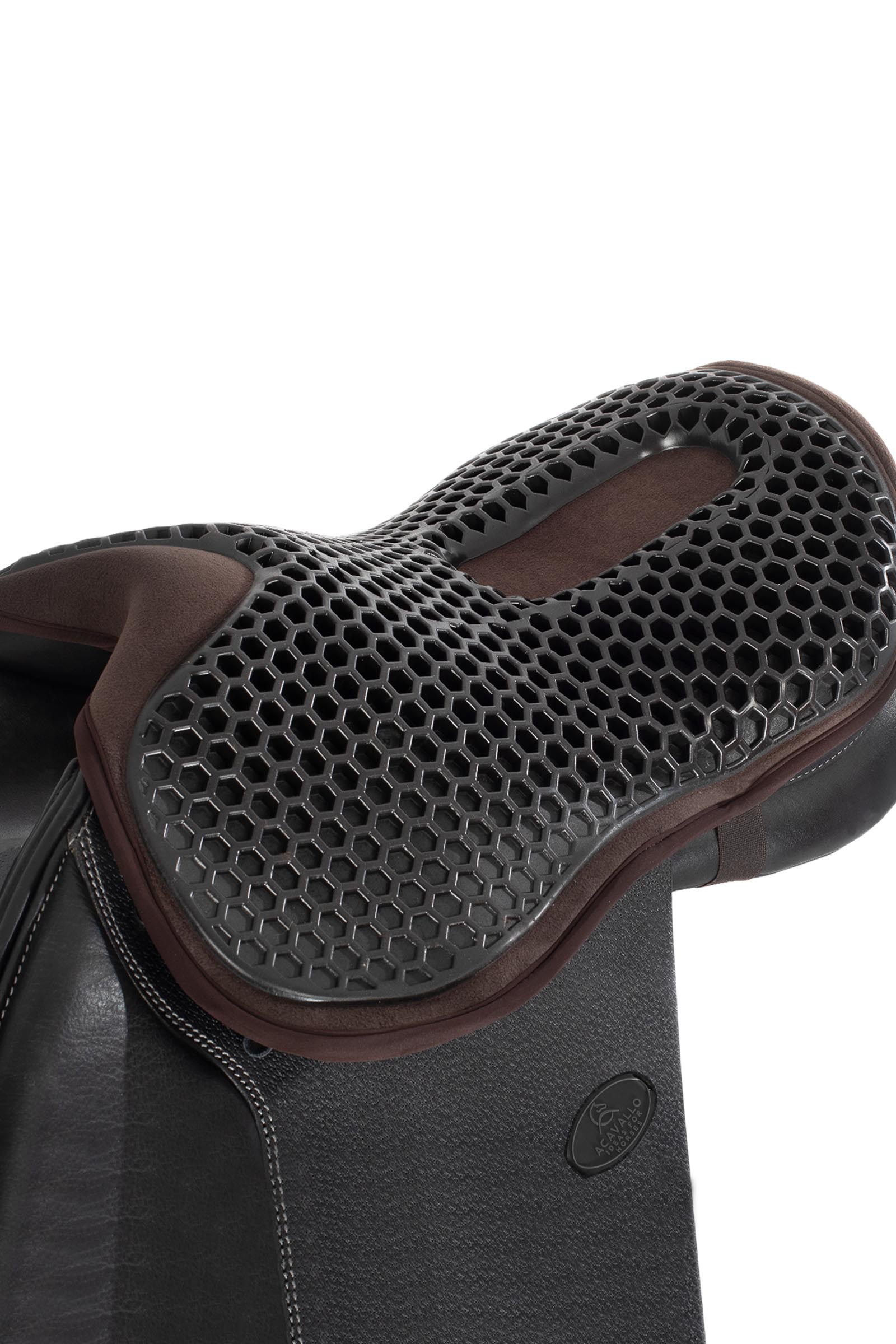 Acavallo couvre-si&egrave;ge Ortho coccyx obstacle Hexa gel ext&eacute;rieur Dri-Lex, 20 mm  