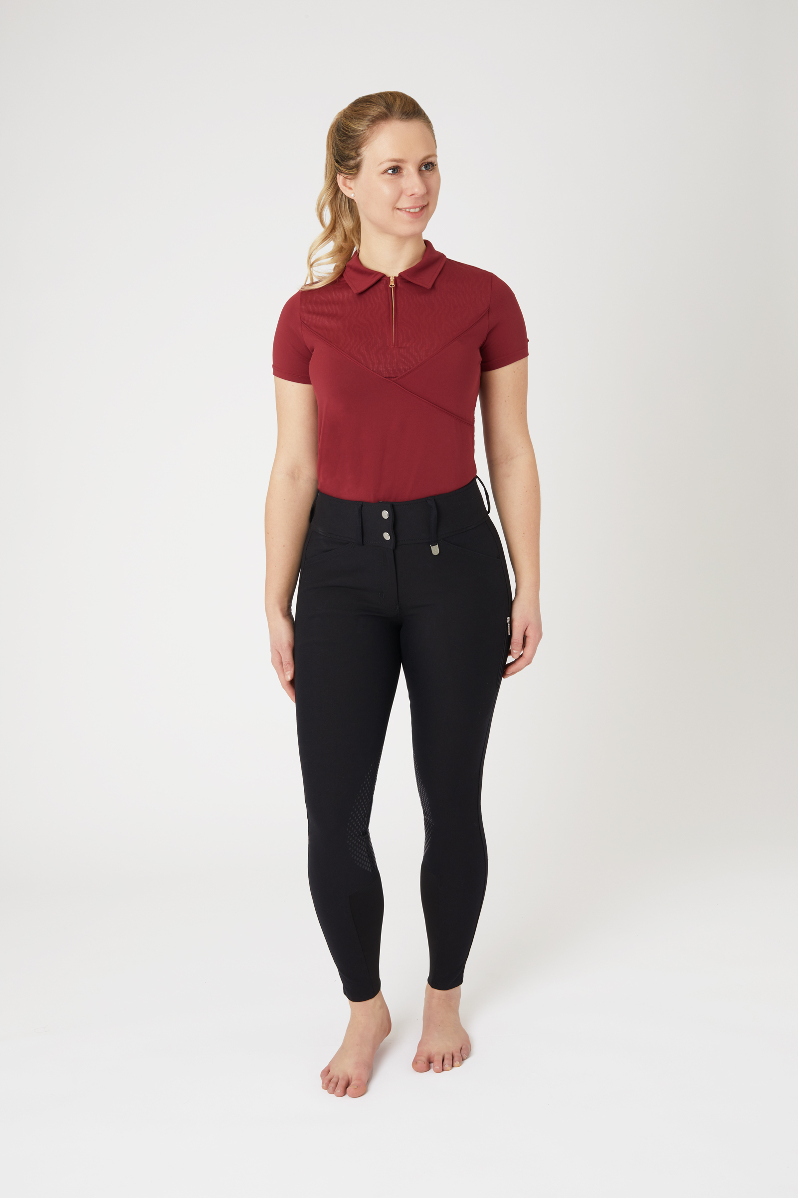 Pantalon d'&eacute;quitation basanes Grip Horze Grand Prix II, femme